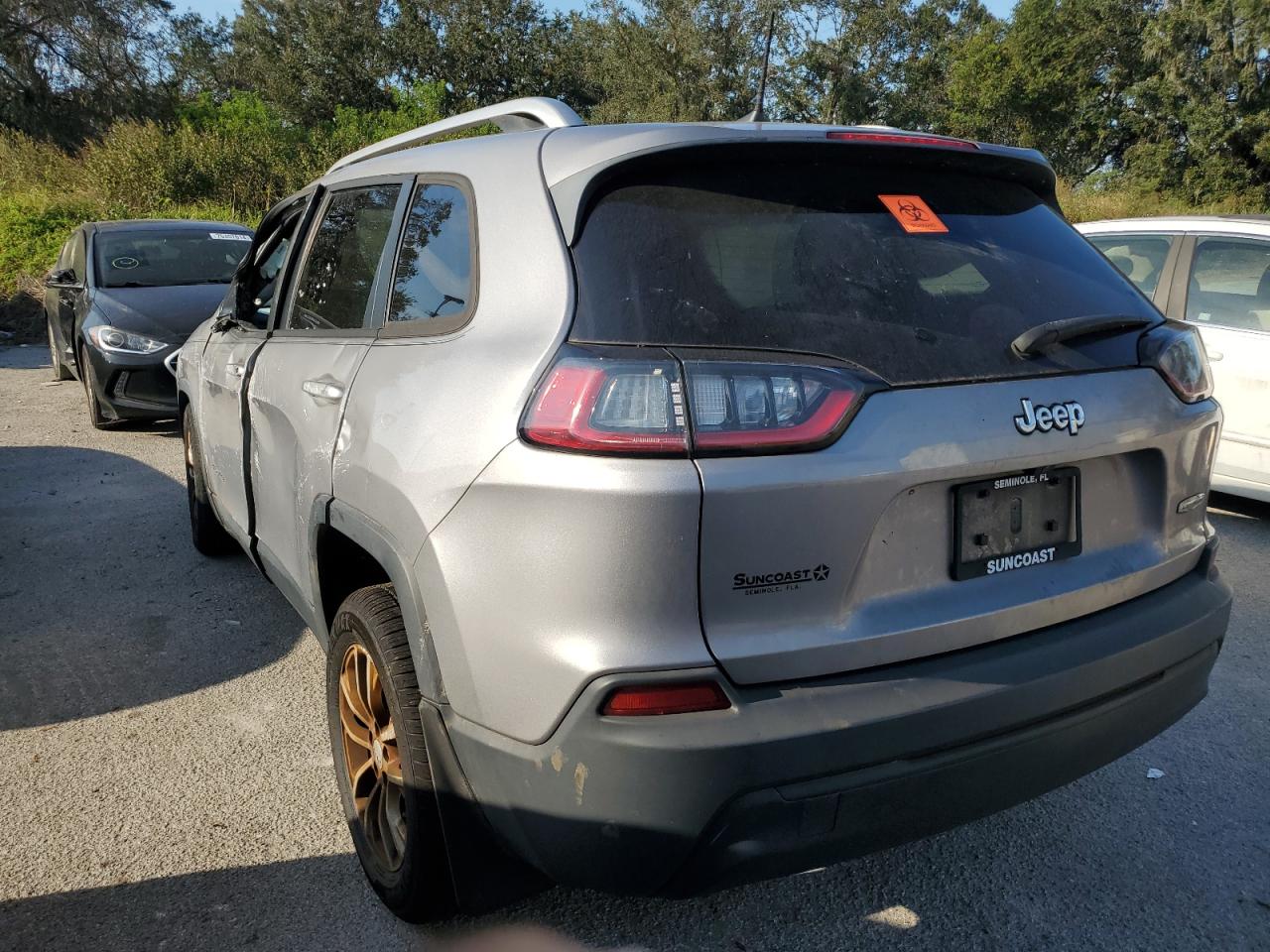 2020 Jeep Grand Cherokee VIN 1C4PJLCB7LD500552 Copart auction photo, rollover damage thumbnail 2