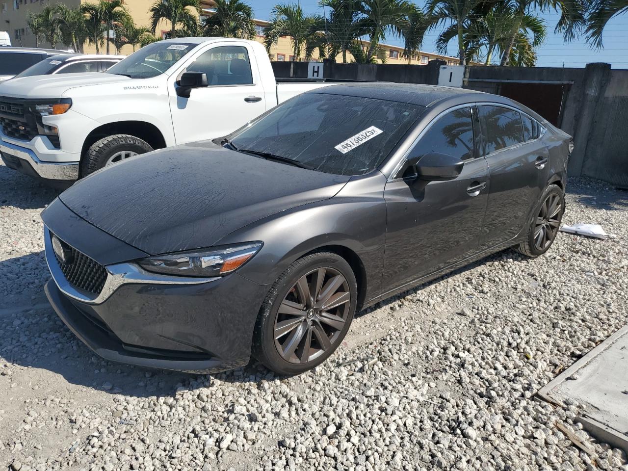 2018 Mazda 6 VIN JM1GL1TY6J1303258
