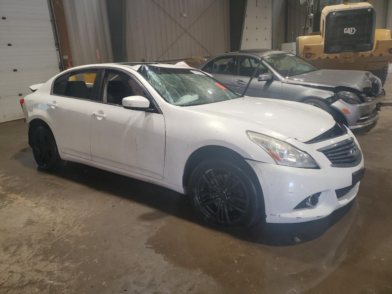 2012 Infiniti G VIN JN1CV6AR5CM977388 Copart auction photo, all over damage thumbnail 4
