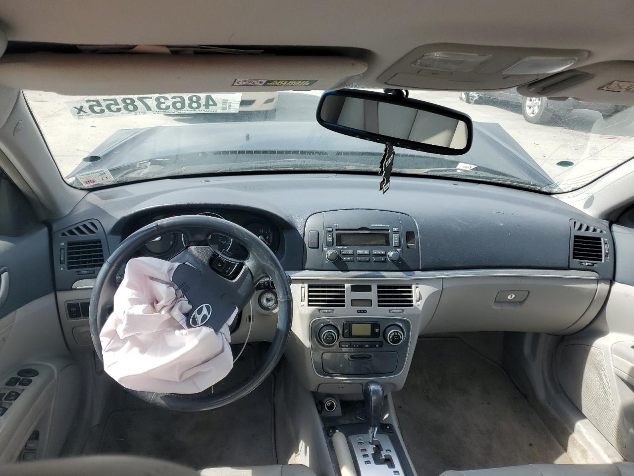 2007 Hyundai Sonata VIN 5NPEU46FX7H161885 Copart auction photo, front end damage thumbnail 8