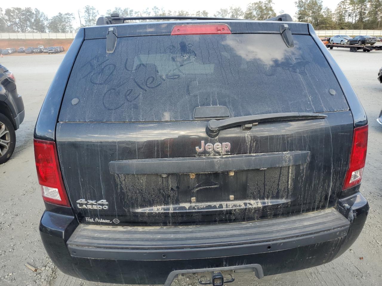 2009 Jeep Grand Cherokee VIN 1J8GR48K19C529950 Copart auction photo, side / front end damage thumbnail 6