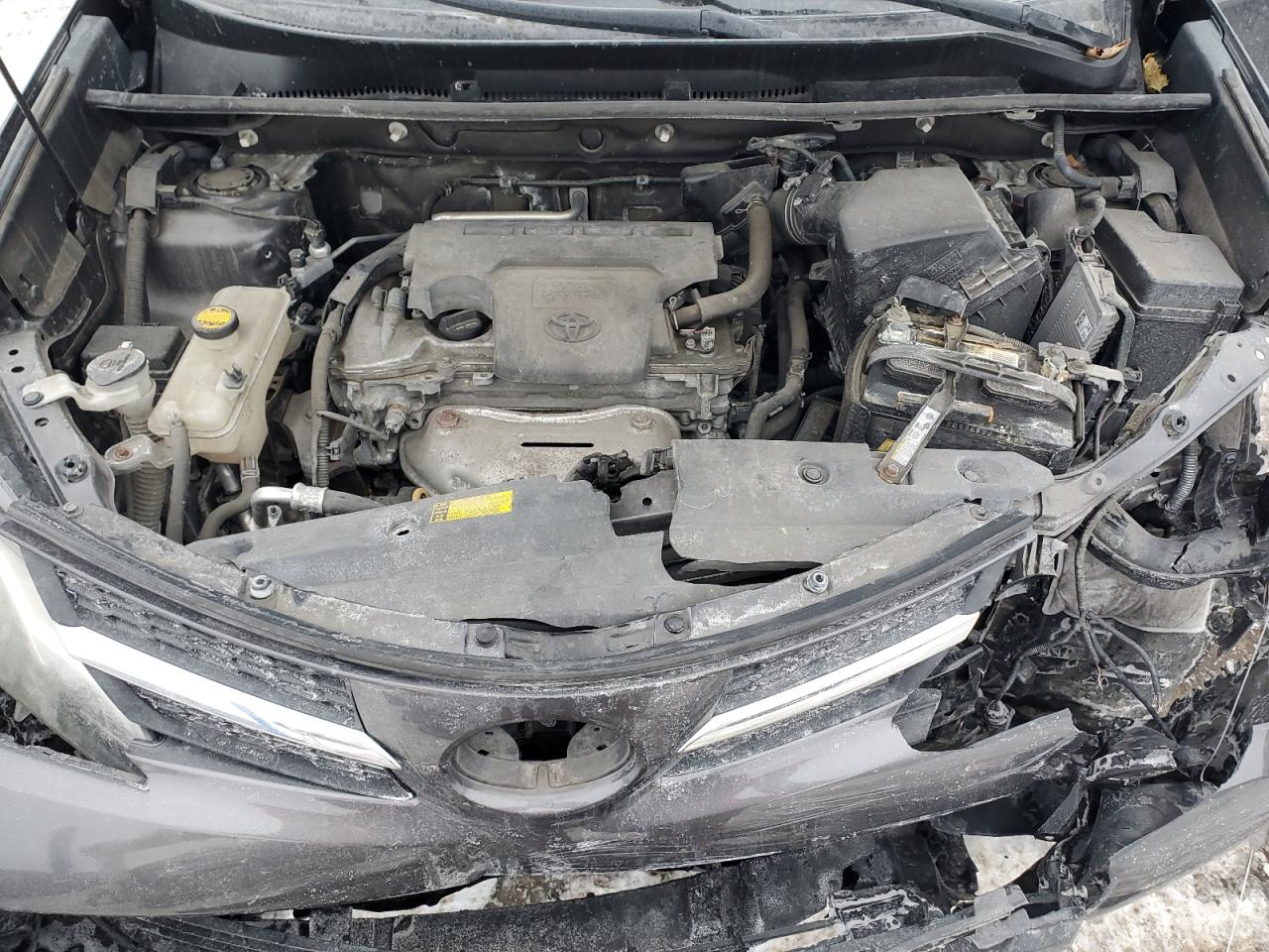 2015 Toyota RAV 4 VIN 2T3ZFREV2FW145611 Copart auction photo, front end damage thumbnail 12