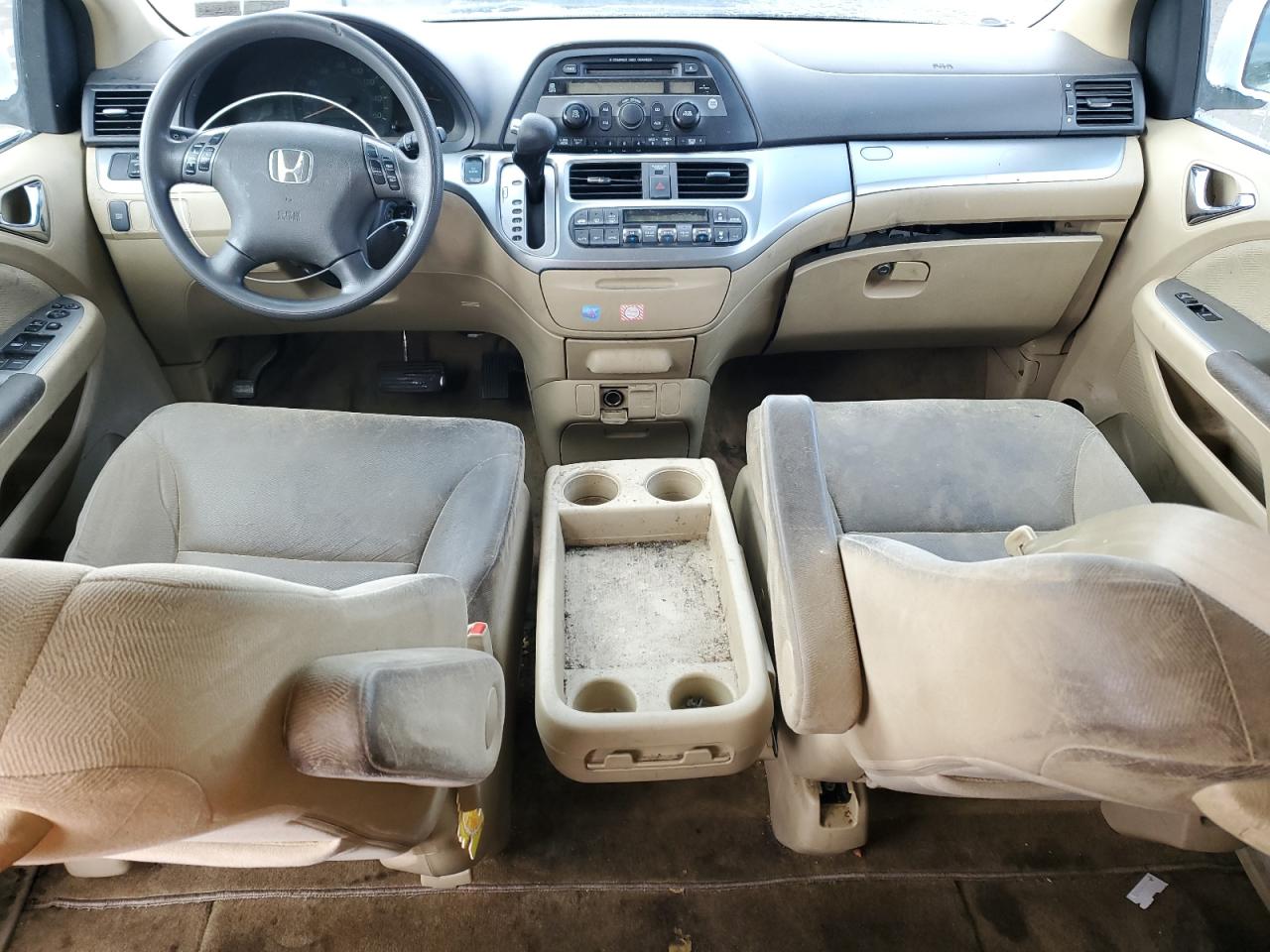2010 Honda Odyssey VIN 5FNRL3H46AB023518 Copart auction photo, mechanical damage thumbnail 8