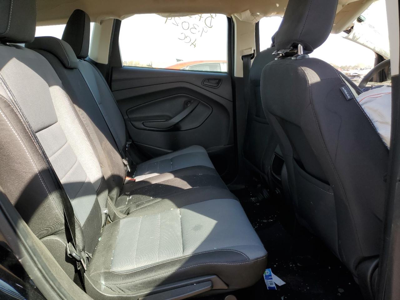 2018 Ford Escape VIN 1FMCU0F7XJUC73975 Copart auction photo, side / top/roof damage thumbnail 11