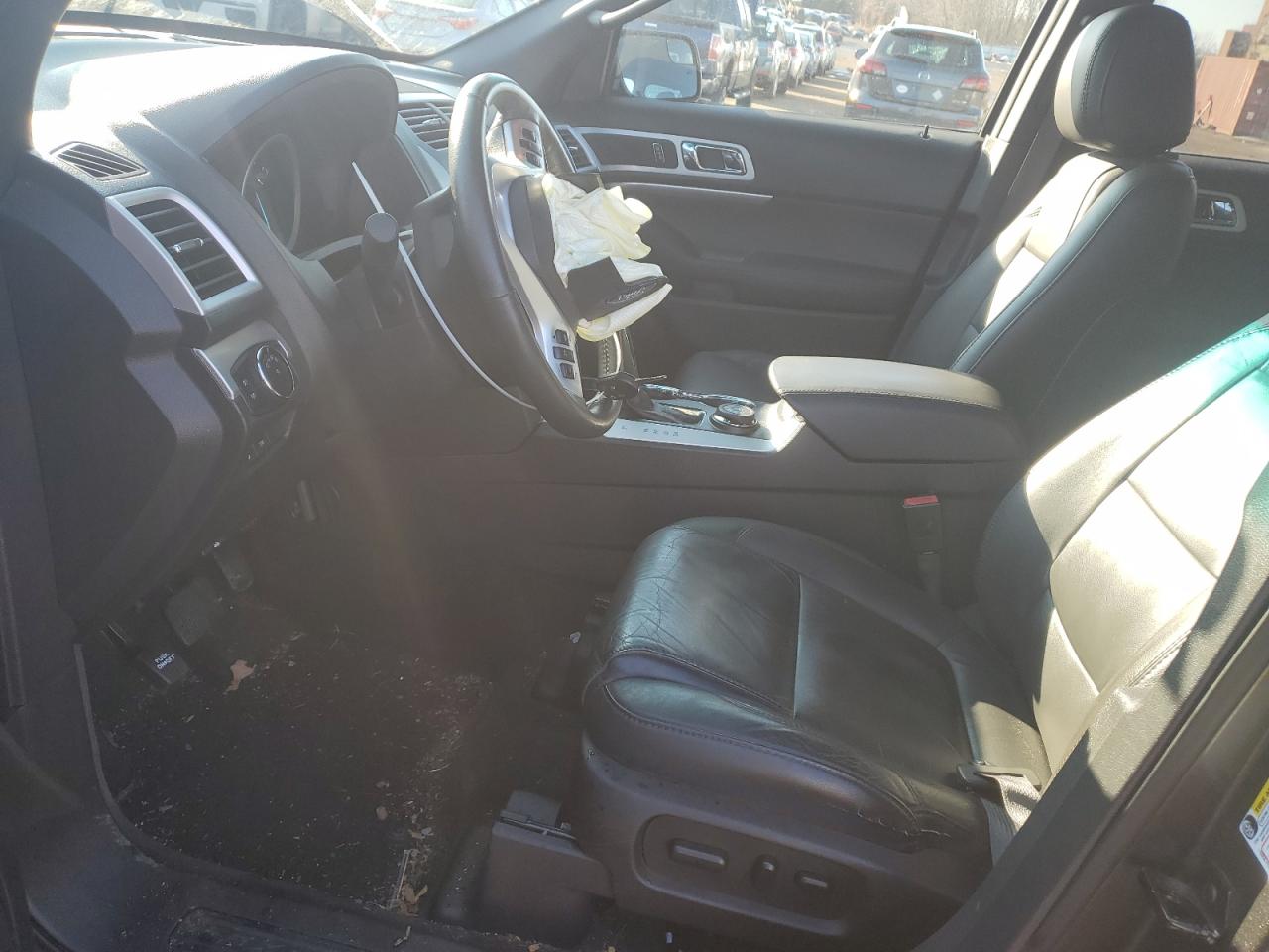 2015 Ford Explorer VIN 1FM5K8D81FGA52926 Copart auction photo, side / front end damage thumbnail 7