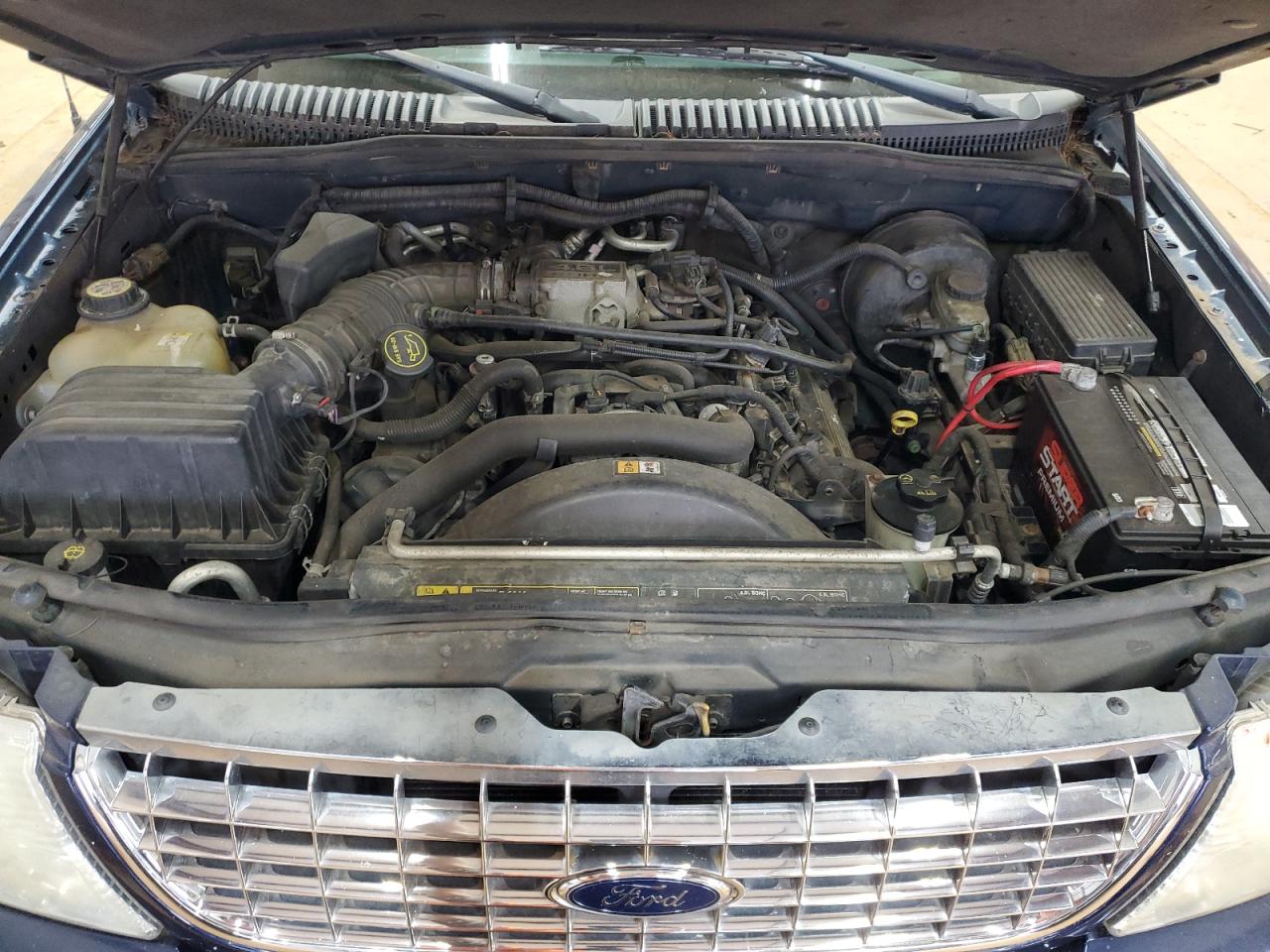 2004 Ford Explorer VIN 1FMDU73W44UC05913 Copart auction photo, top/roof / rear end damage thumbnail 12