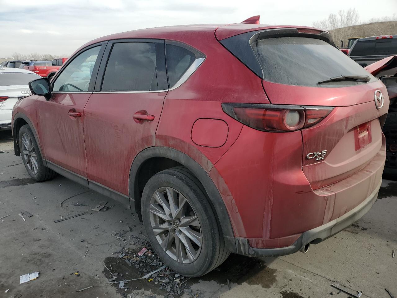 2020 Mazda CX-5 VIN JM3KFBDM2L0811150 Copart auction photo, front end damage thumbnail 2