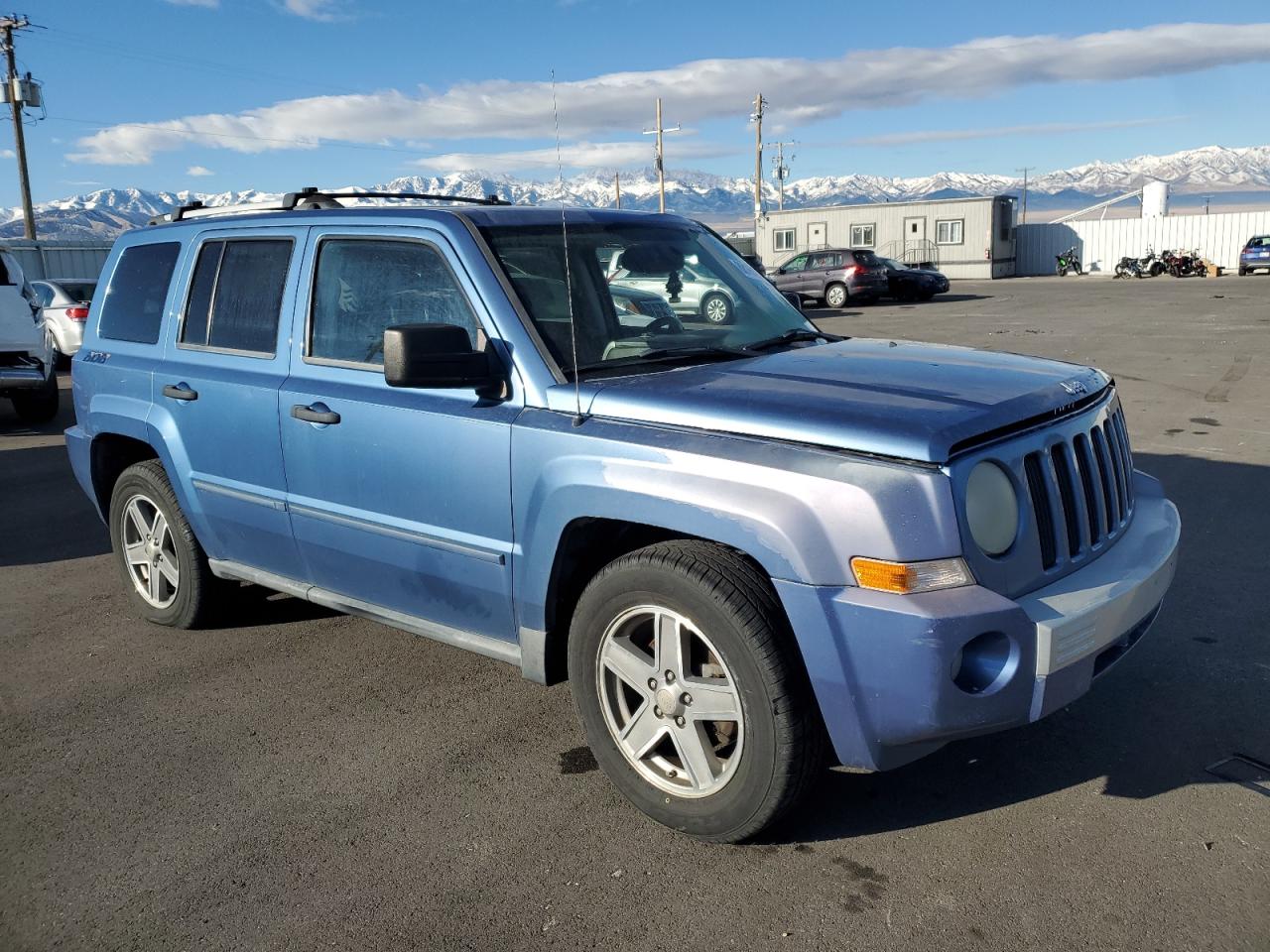 2007 Jeep Liberty (Patriot) VIN 1J8FF48W67D322548 Copart auction photo, rear end damage thumbnail 4