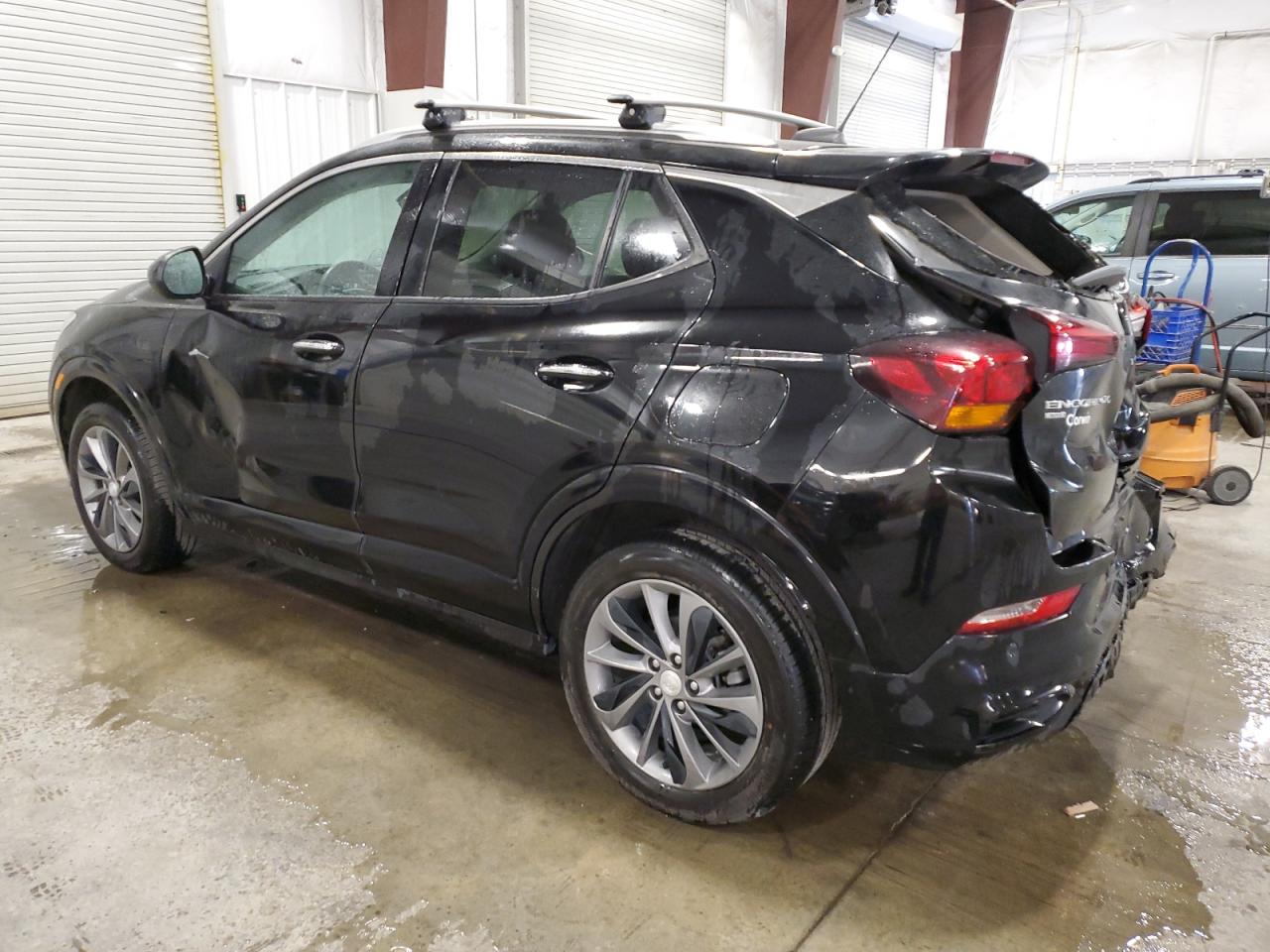 2021 Buick Encore VIN KL4MMGSL3MB155166 Copart auction photo, rear end / side damage thumbnail 2