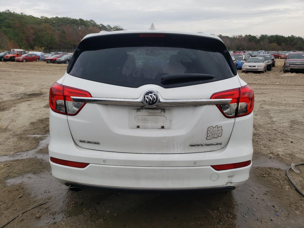2017 Buick Envision VIN LRBFXBSA7HD164906 Copart auction photo, front end / minor dent/scratches damage thumbnail 6