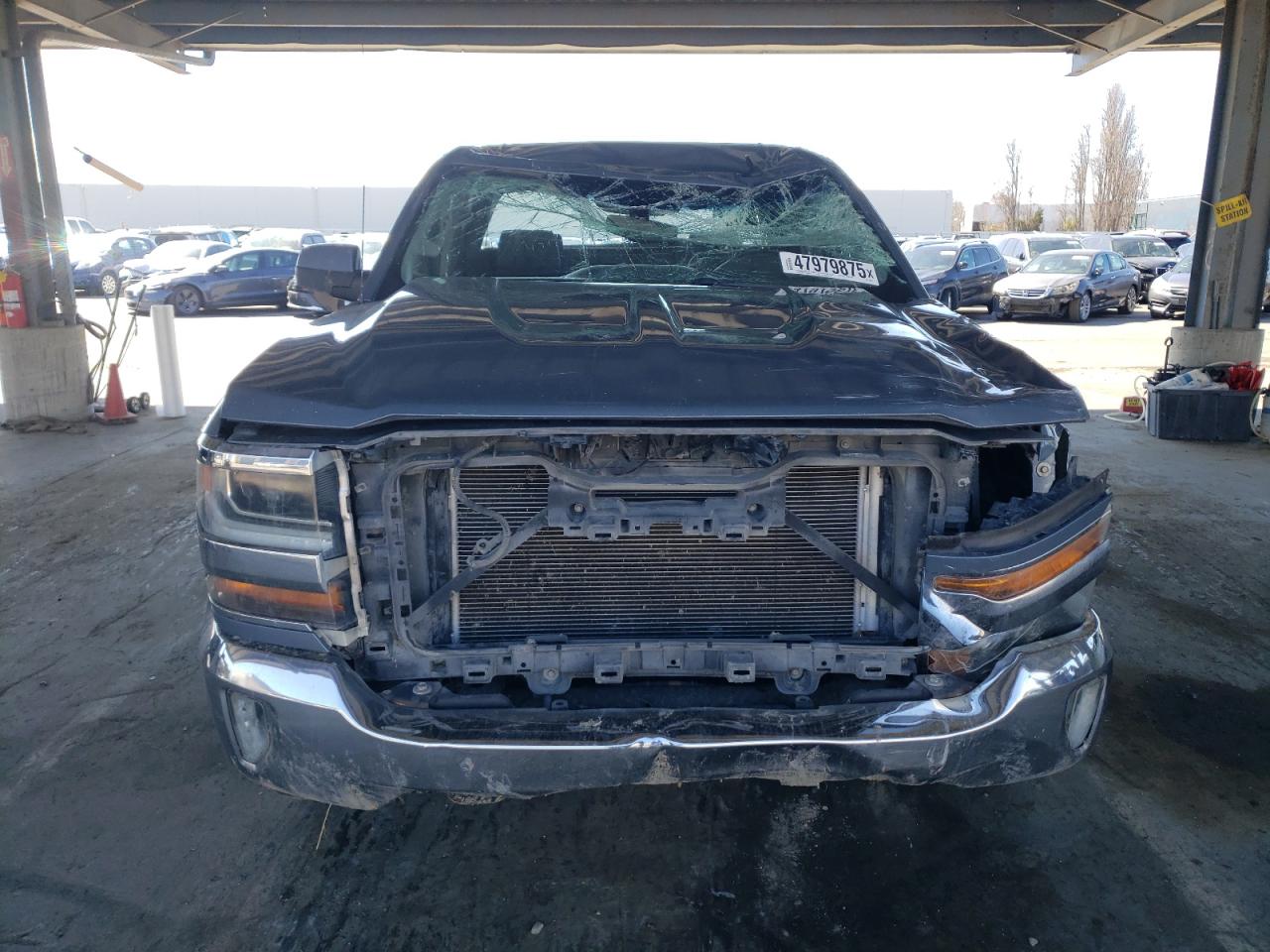 2016 Chevrolet Silverado VIN 3GCPCREC6GG265881 Copart auction photo, front end damage thumbnail 5