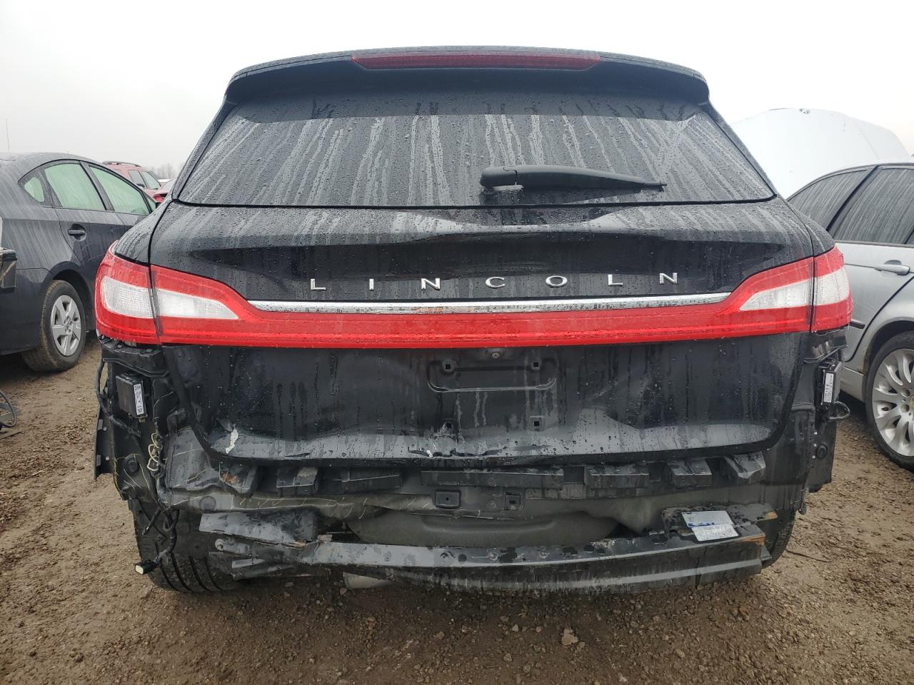 2018 Lincoln MKX VIN 2LMPJ8LPXJBL43286 Copart auction photo, rear end damage thumbnail 6