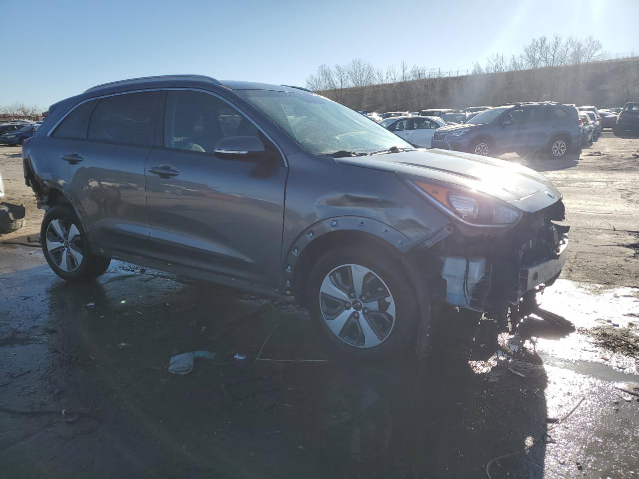 2017 KIA Niro VIN KNDCC3LC8H5086751 Copart auction photo, rear end / front end damage thumbnail 4