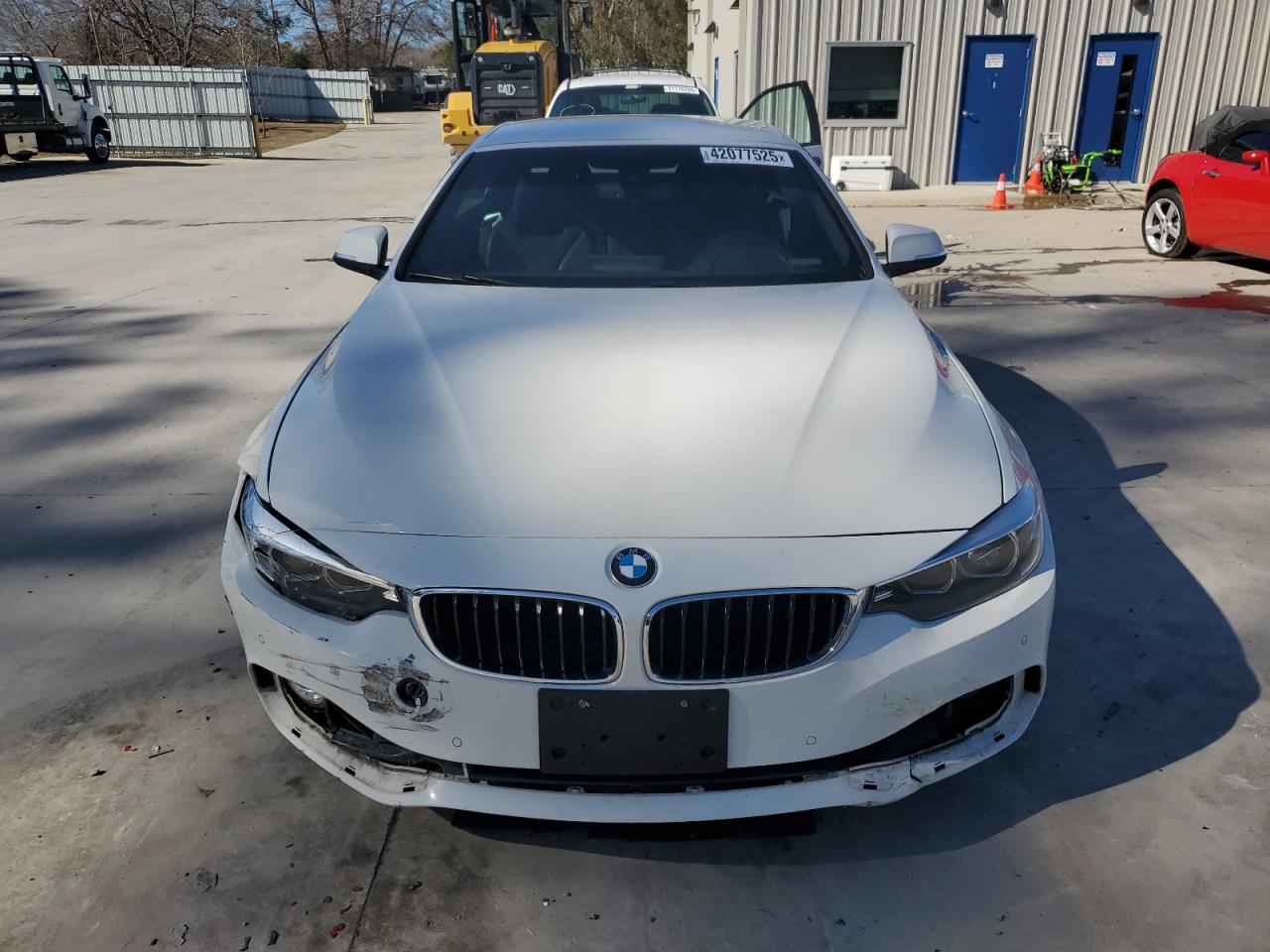2018 BMW 4er VIN WBA4Z1C5XJEC58812 Copart auction photo, front end / minor dent/scratches damage thumbnail 5