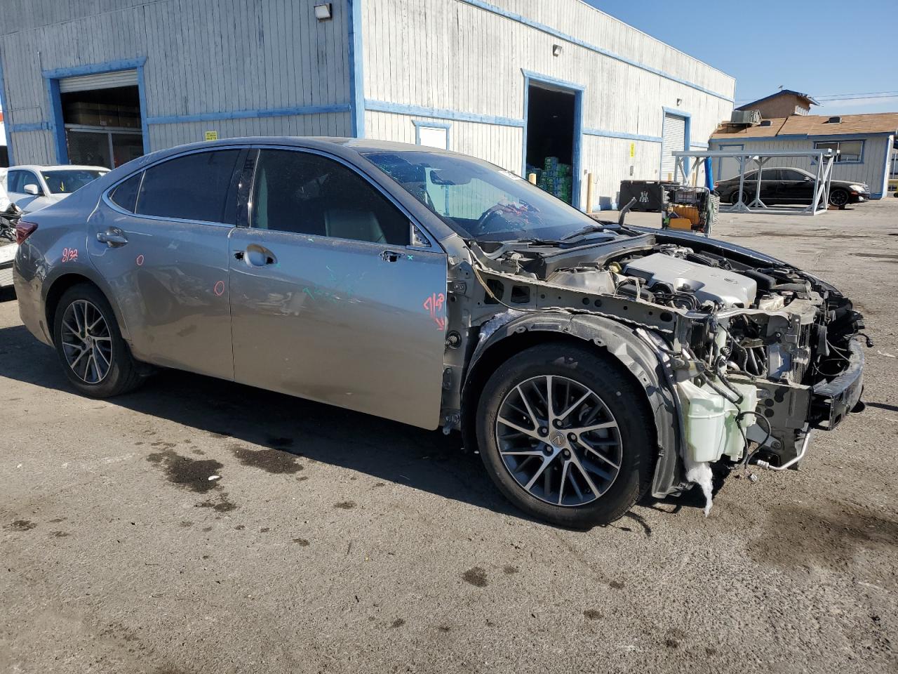 2016 Lexus ES VIN 58ABK1GG8GU010942 Copart auction photo, front end damage thumbnail 4