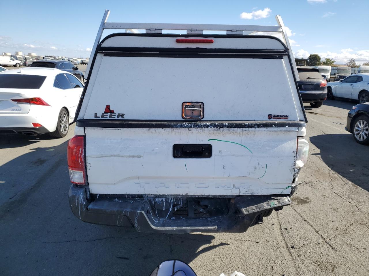 2017 Toyota Tacoma VIN 5TFRX5GN4HX091987 Copart auction photo, rear end damage thumbnail 6