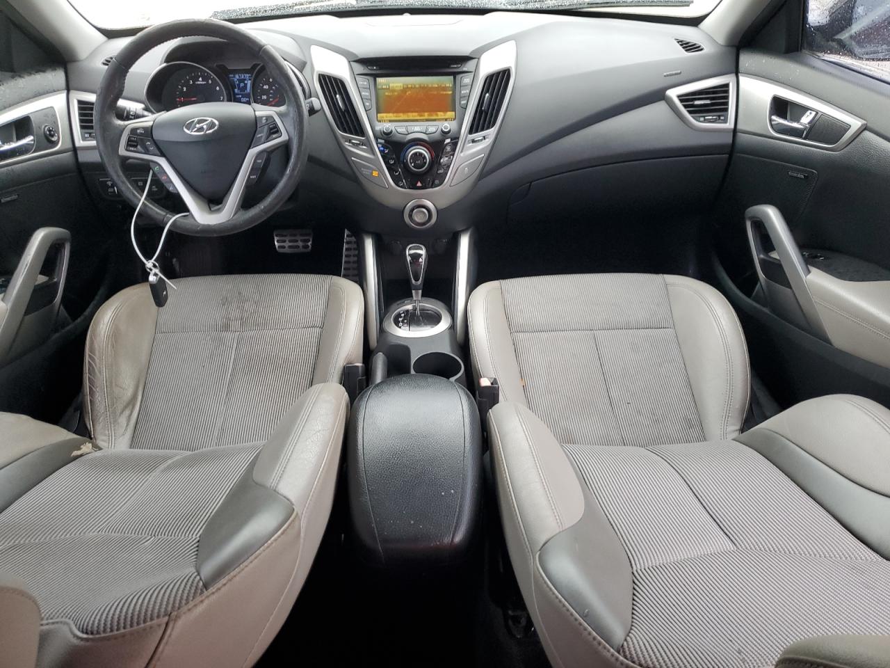 2013 Hyundai Veloster VIN KMHTC6AD4DU089493 Copart auction photo, rear end / minor dent/scratches damage thumbnail 8