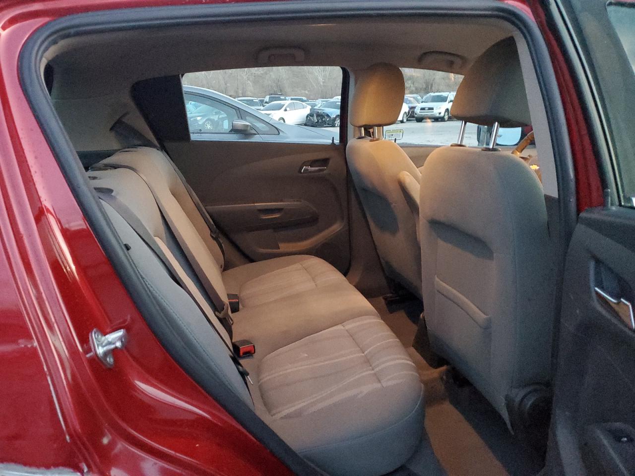 2013 Chevrolet Sonic VIN 1G1JC6SH0D4127484 Copart auction photo, rear end damage thumbnail 10