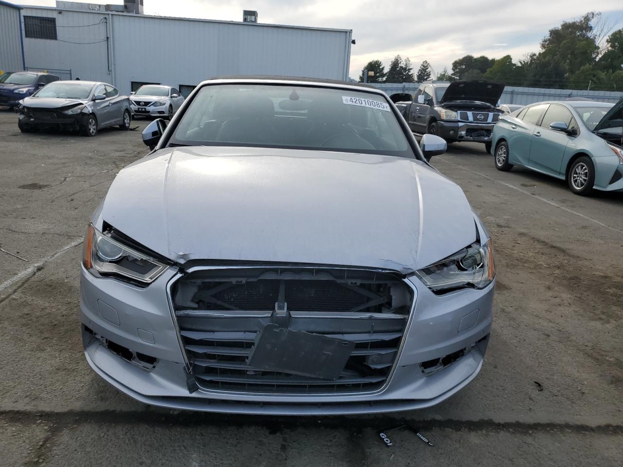 2015 Audi A3 VIN WAU3FLFF0F1037929 Copart auction photo, front end / minor dent/scratches damage thumbnail 5