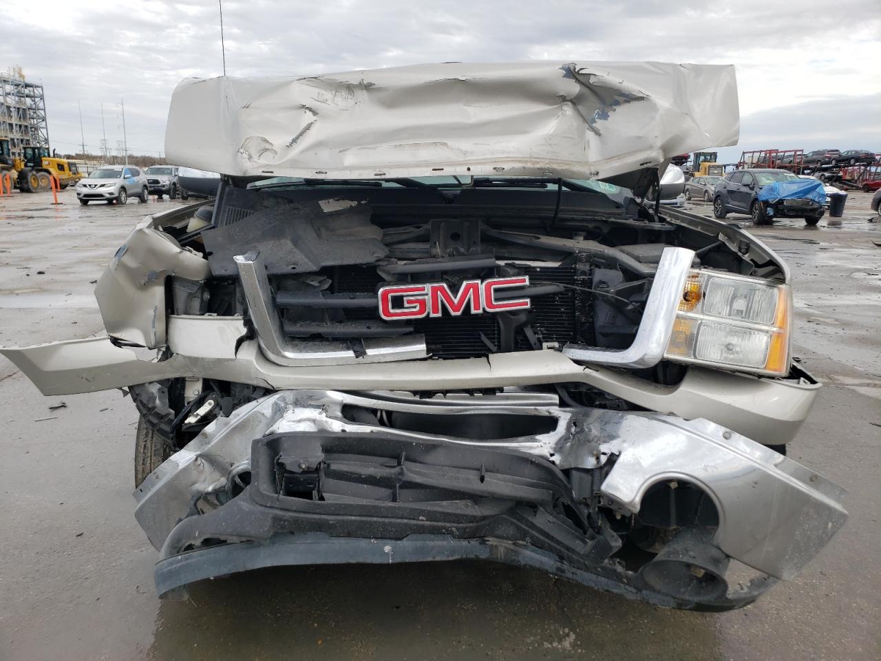 2009 GMC Sierra VIN 3GTEC23J79G246419 Copart auction photo, front end damage thumbnail 5