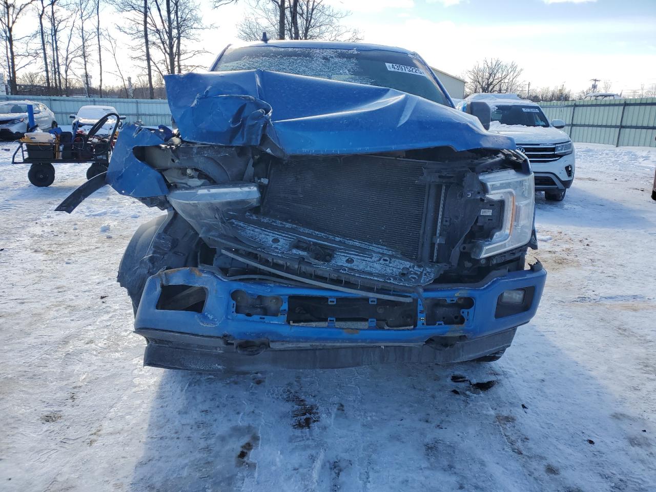 2019 Ford F-150 VIN 1FTEW1E58KFA04604 Copart auction photo, front end damage thumbnail 5
