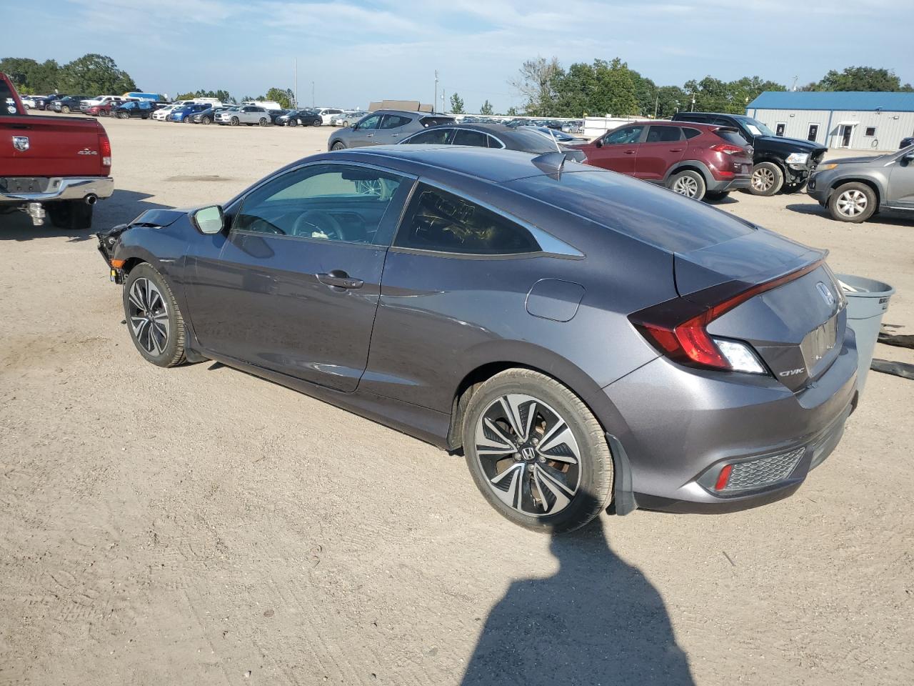 2017 Honda Civic VIN 2HGFC3B35HH352221 Copart auction photo, front end damage thumbnail 2