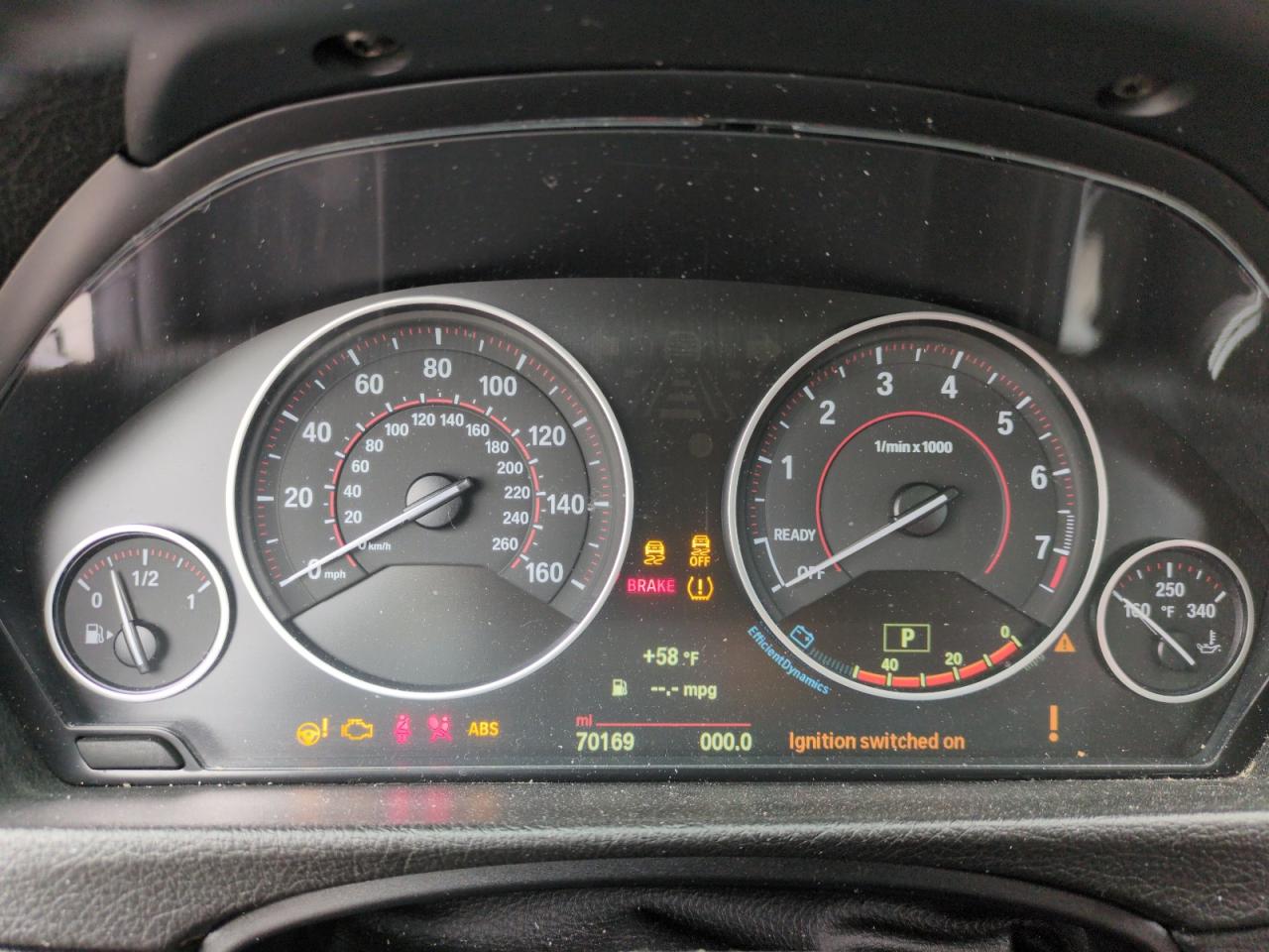 2015 BMW 3er VIN WBA3B3G56FNR87917 Copart auction photo, front end damage thumbnail 9