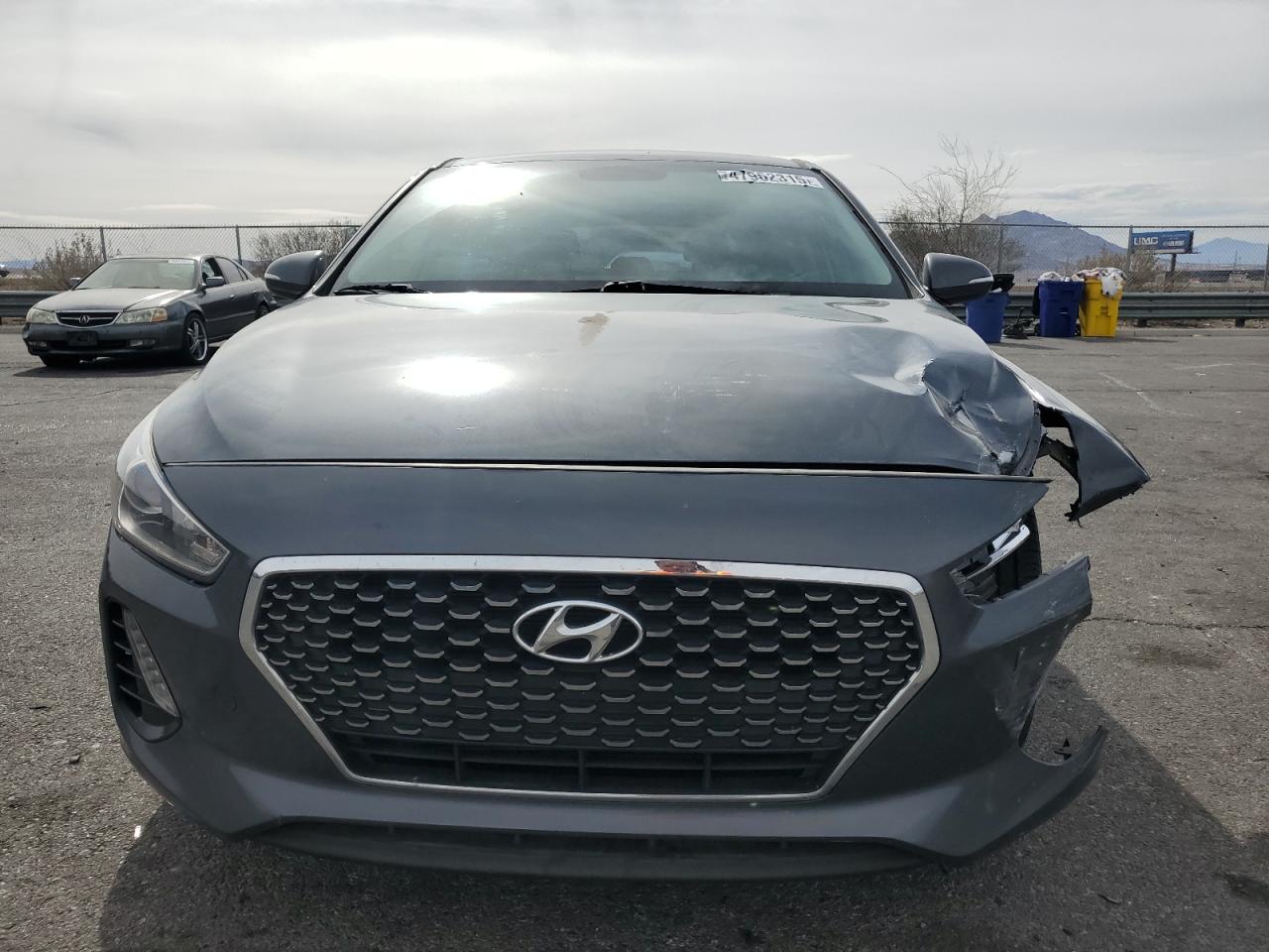 2018 Hyundai Elantra VIN KMHH35LE4JU041123 Copart auction photo, undercarriage / front end damage thumbnail 5