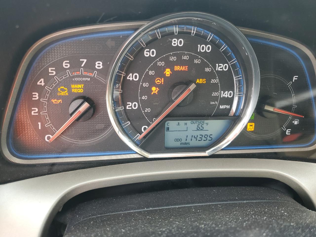 2015 Toyota RAV 4 VIN 2T3YFREV0FW134277 Copart auction photo, front end damage thumbnail 9