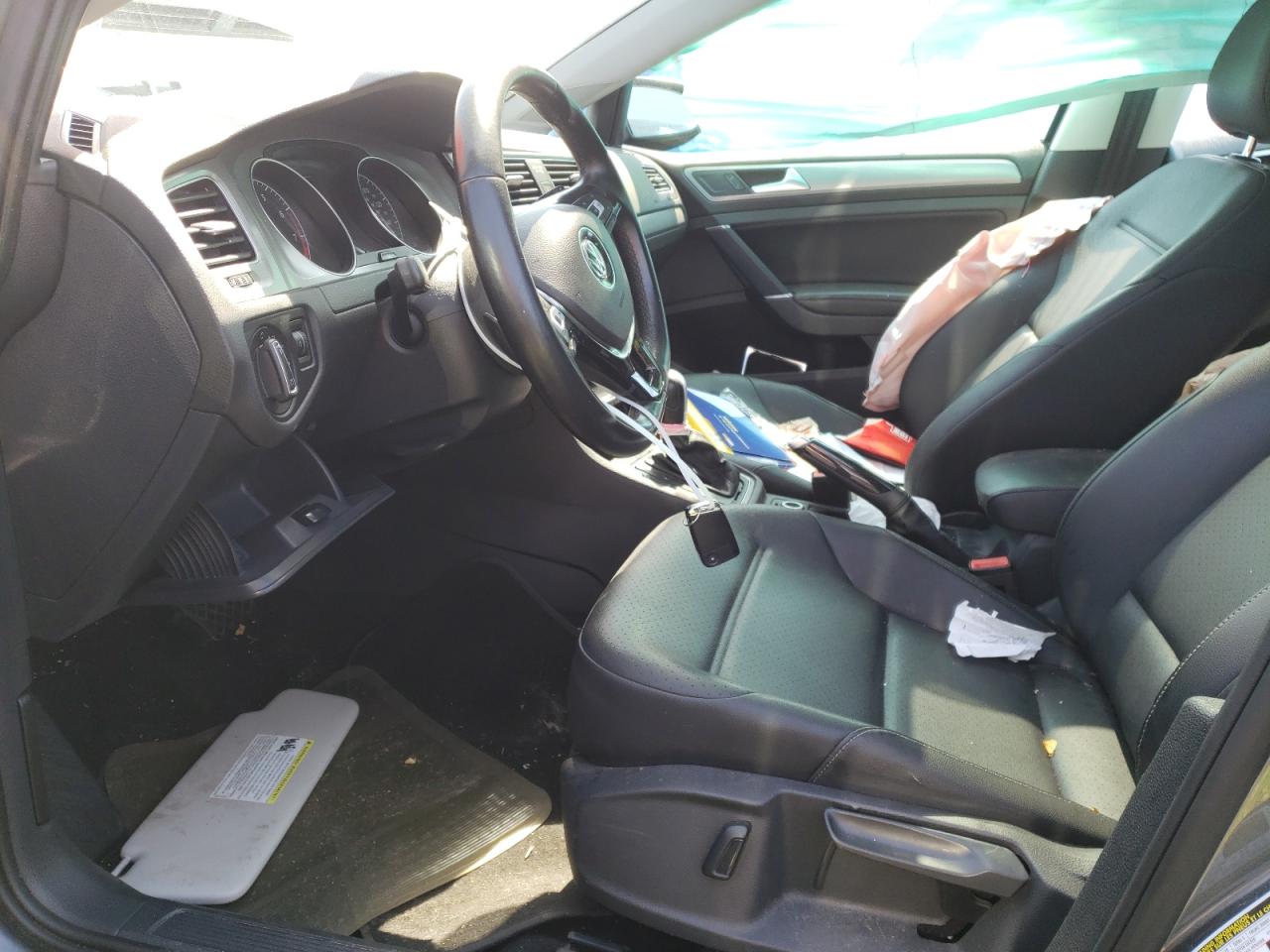 2017 Volkswagen Golf VIN 3VW217AU7HM074893 Copart auction photo, rear end / side damage thumbnail 5