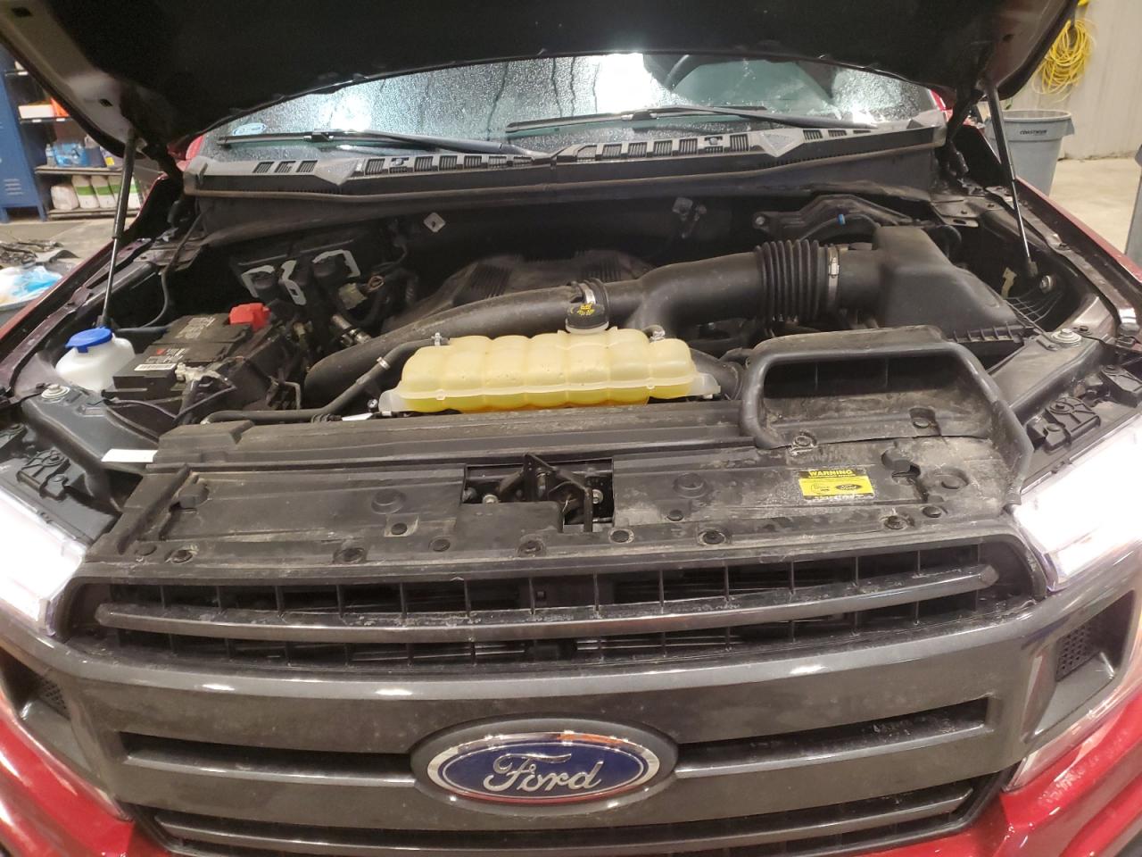 2020 Ford F-150 VIN 1FTEW1E46LKE33577 Copart auction photo, rear end / side damage thumbnail 11