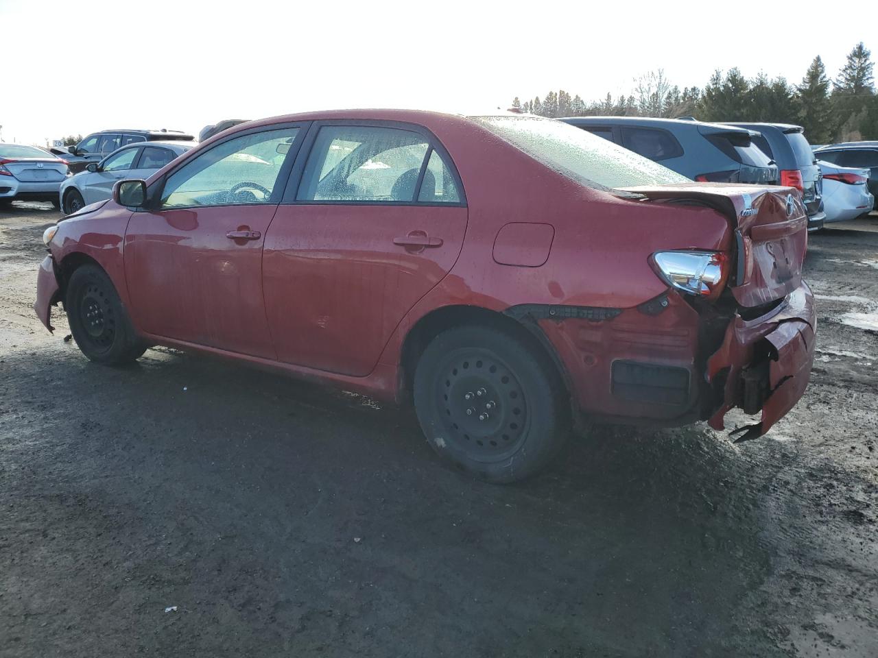 2010 Toyota Corolla VIN 2T1BU4EE4AC385403 Copart auction photo, rear end / front end damage thumbnail 2