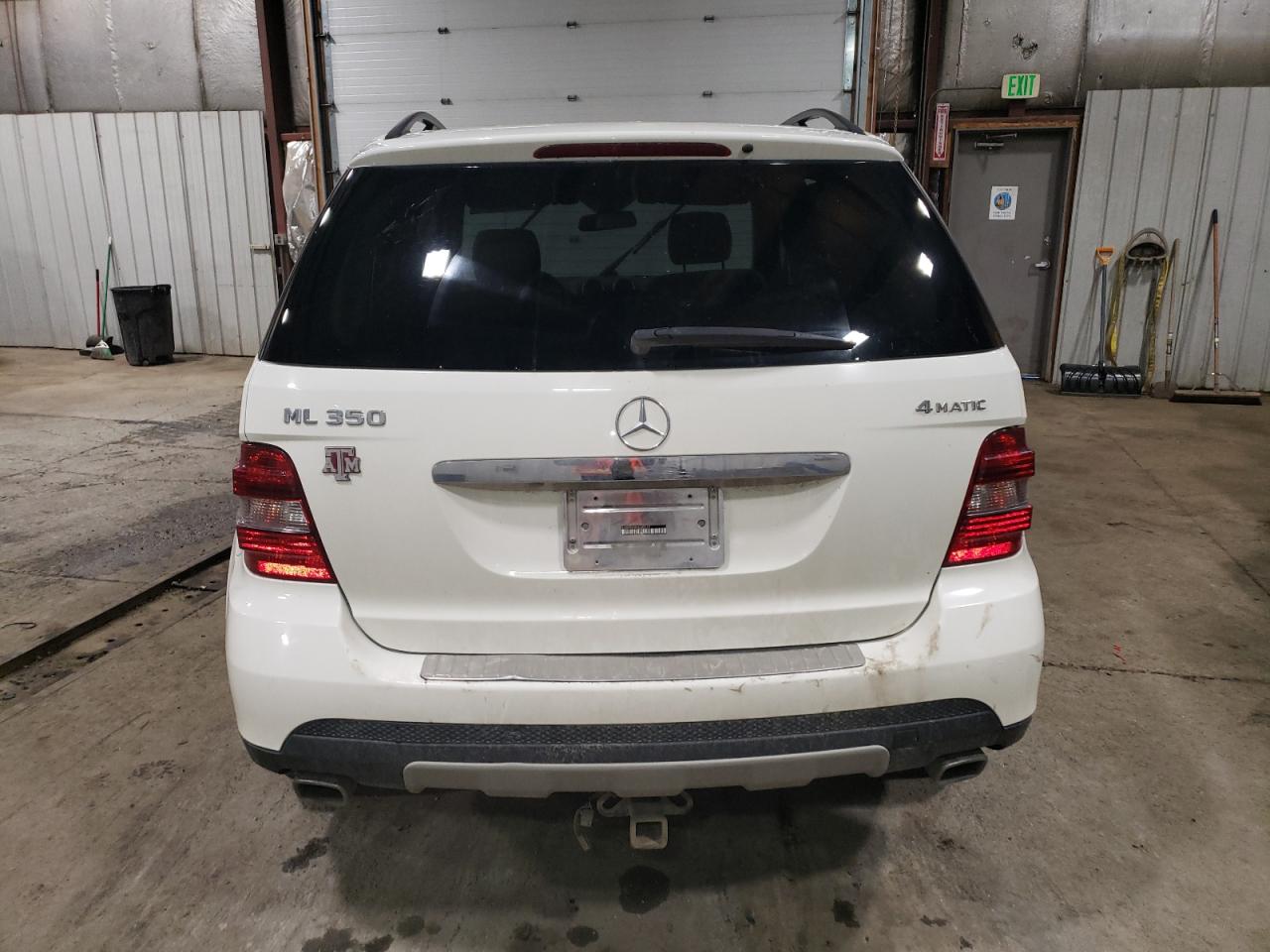 2008 Mercedes-Benz M-klasse VIN 4JGBB86E88A348229 Copart auction photo, burn - engine damage thumbnail 6
