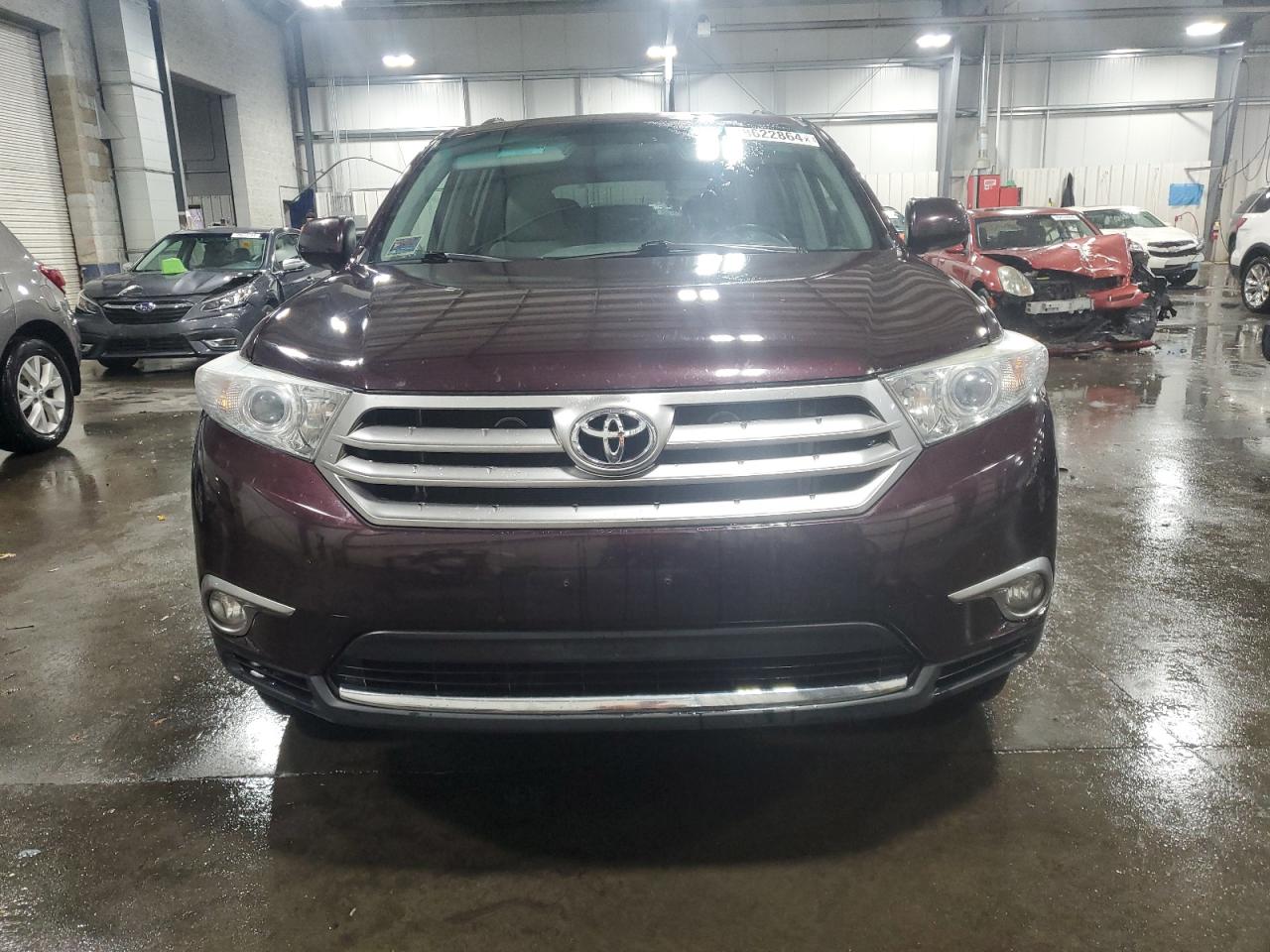 2013 Toyota Highlander VIN 5TDDK3EH6DS212996 Copart auction photo, rear end damage thumbnail 5