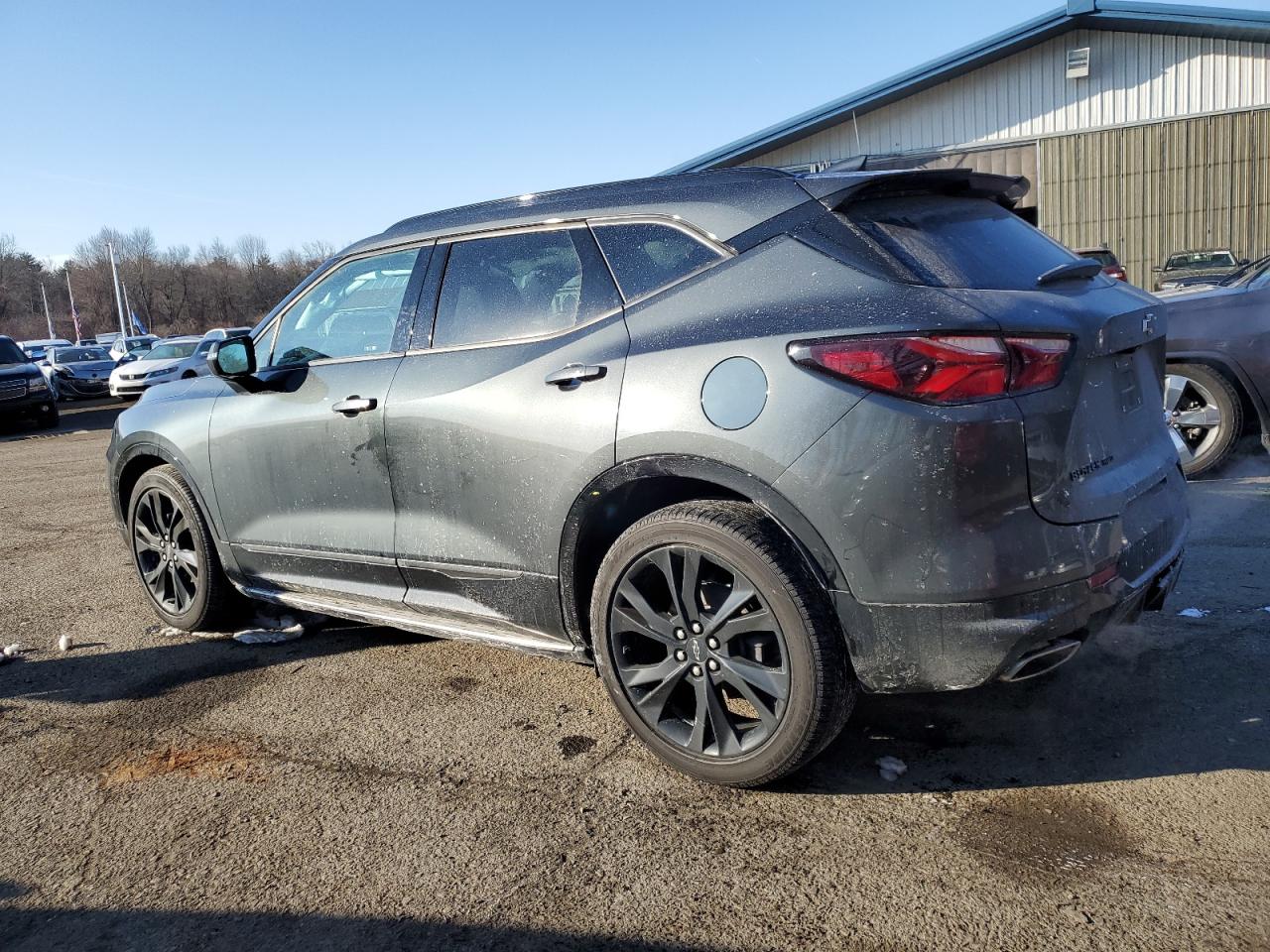 2019 Chevrolet Blazer VIN 3GNKBJRS2KS641974 Copart auction photo, front end damage thumbnail 2