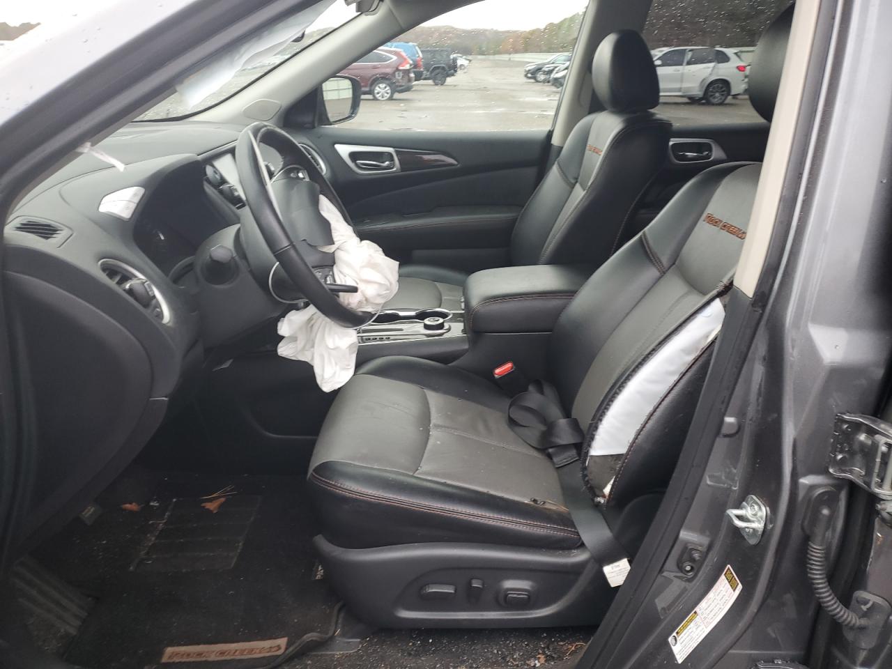 2020 Nissan Pathfinder VIN 5N1DR2CM2LC643935 Copart auction photo, side / front end damage thumbnail 7