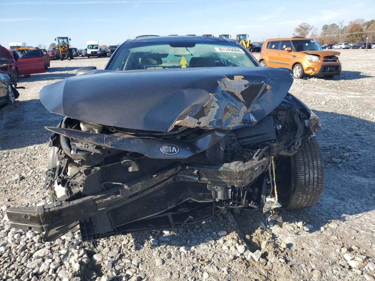 2013 KIA Optima VIN 5XXGN4A72DG206296 Copart auction photo, front end damage thumbnail 5