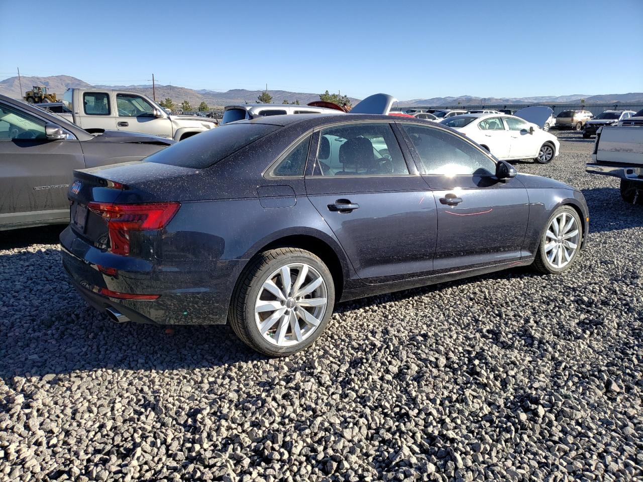 2017 Audi A4 VIN WAUANAF46HN054226 Copart auction photo, front end damage thumbnail 3
