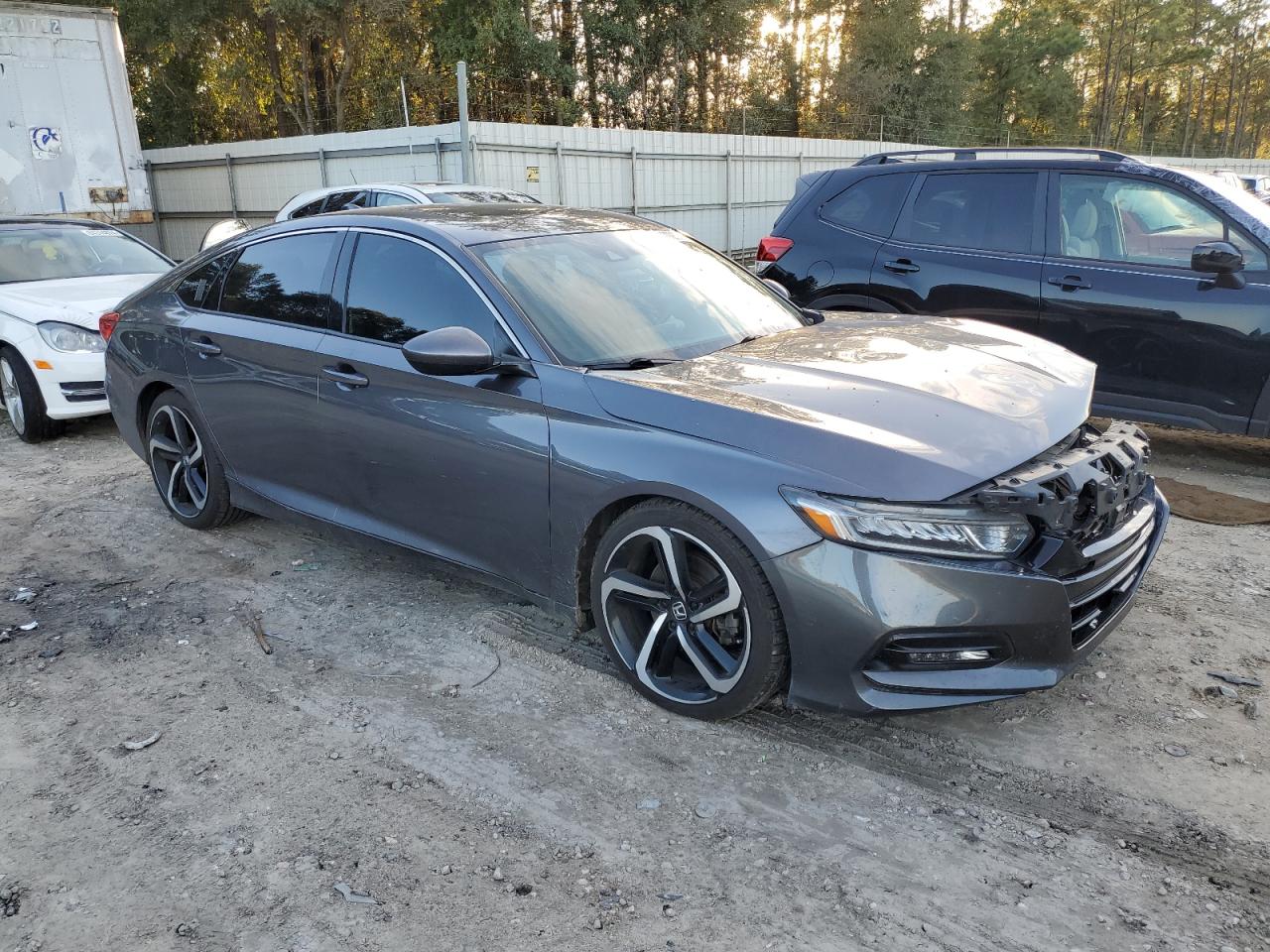 2019 Honda Accord VIN 1HGCV2F32KA008790 Copart auction photo, front end damage thumbnail 4