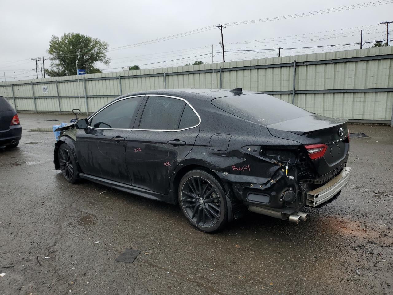 2021 Toyota Camry VIN 4T1K61AK7MU414870 Copart auction photo, front end / rear end damage thumbnail 2