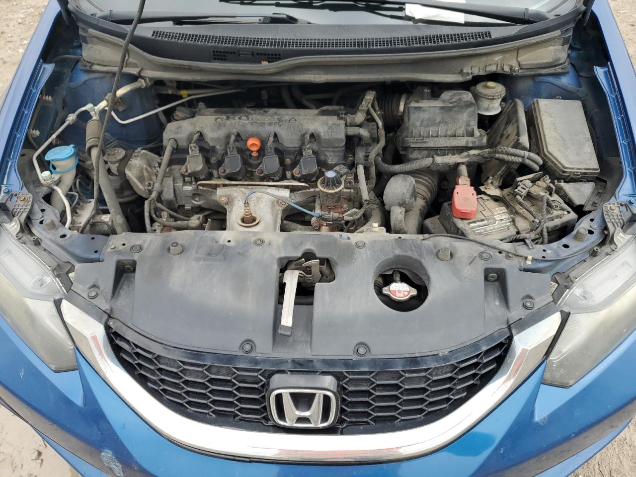 2015 Honda Civic VIN 19XFB2F93FE084417 Copart auction photo, minor dent/scratches damage thumbnail 11