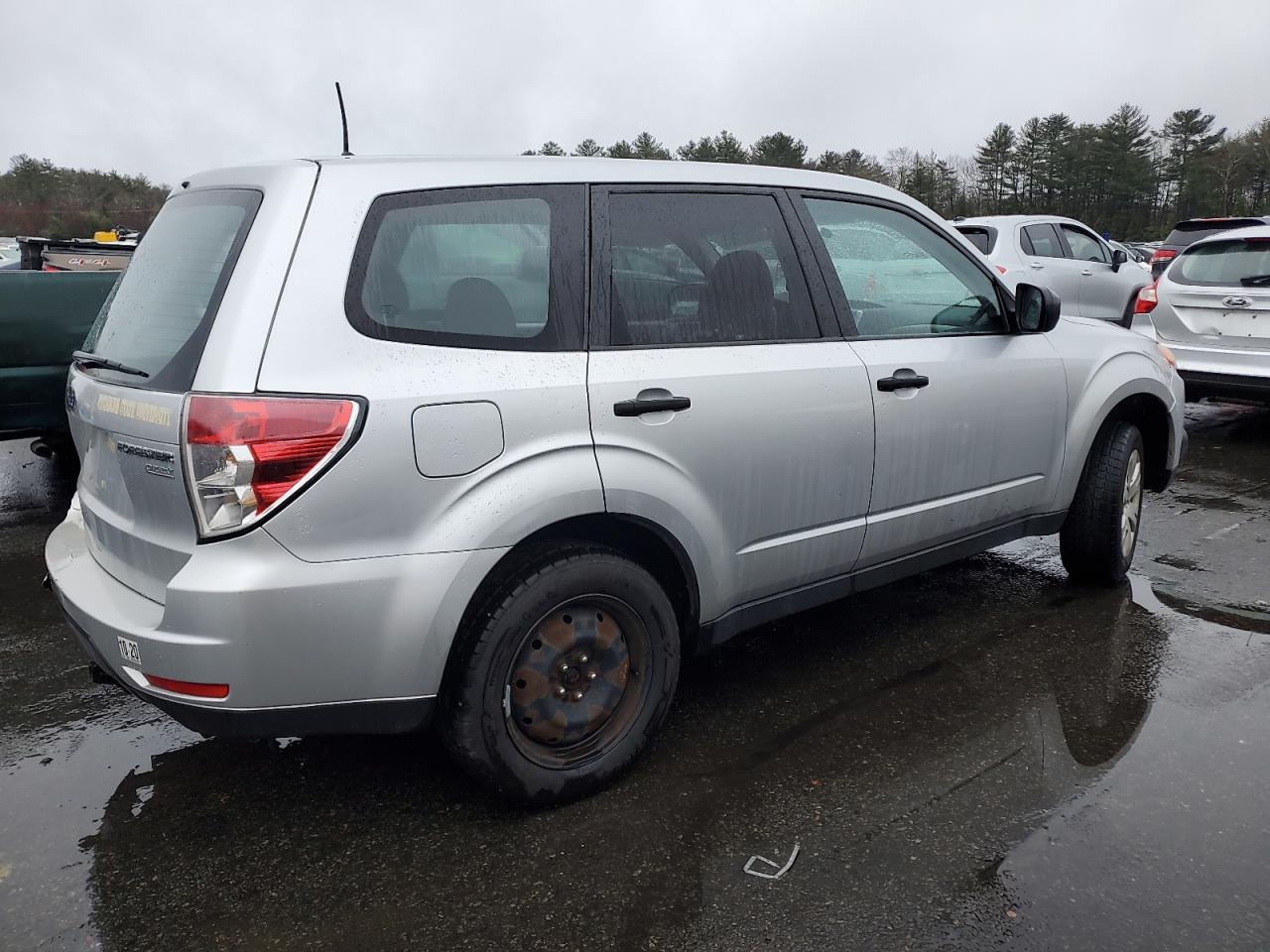 2010 Subaru Forester VIN JF2SH6ACXAH749941 Copart auction photo, rear end / side damage thumbnail 3