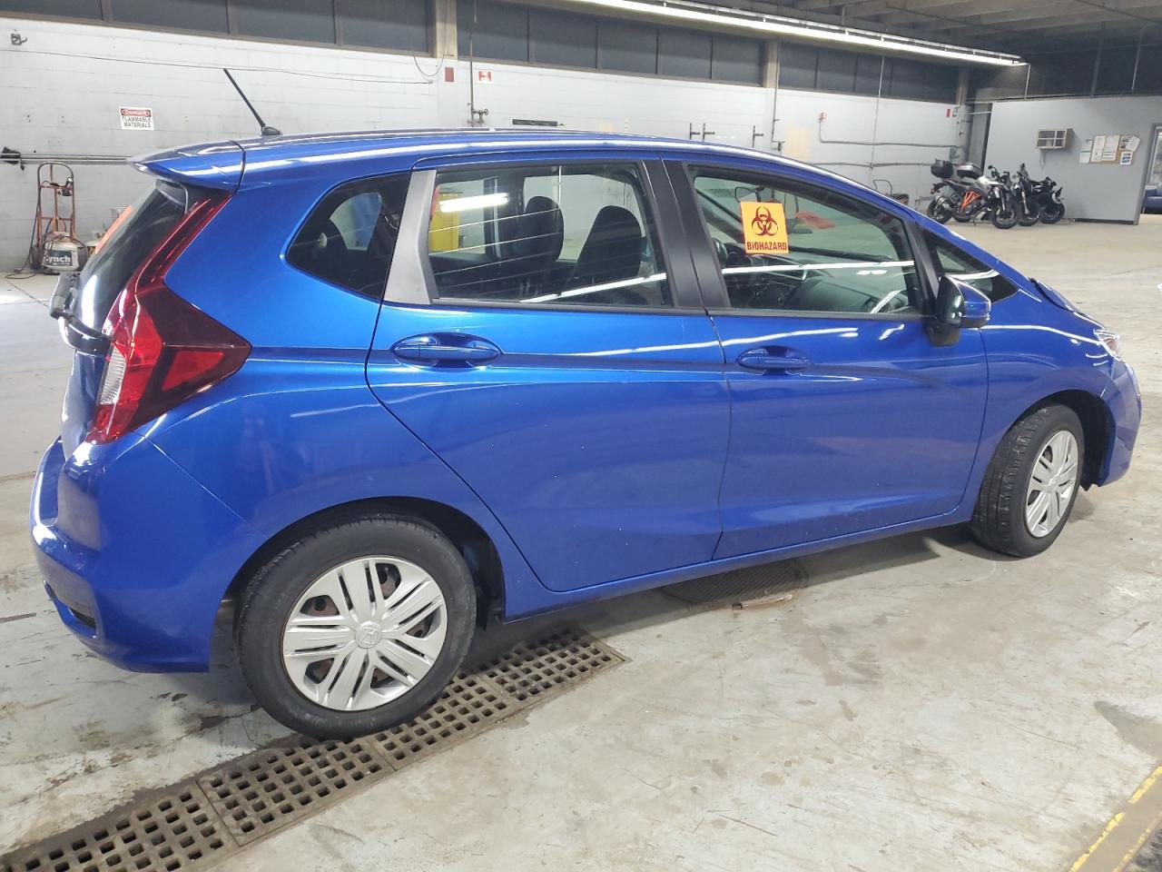 2019 Honda Fit VIN 3HGGK5H46KM746161 Copart auction photo, front end / side damage thumbnail 3