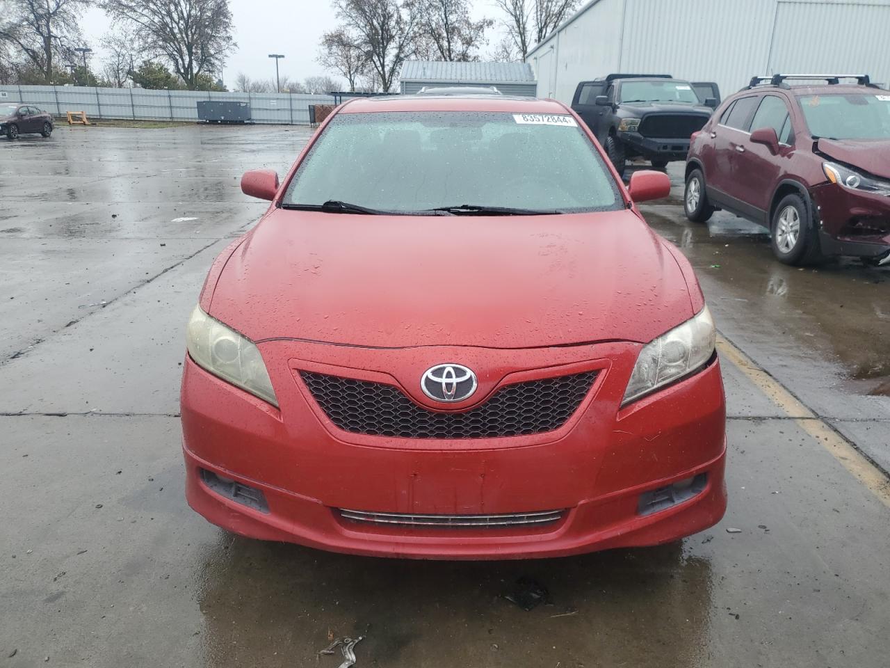 2007 Toyota Camry VIN 4T1BE46K27U100903 Copart auction photo, rear end / front end damage thumbnail 5