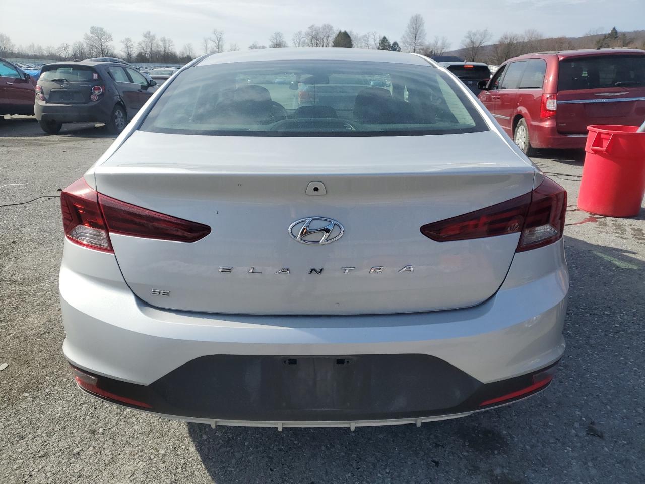 2019 Hyundai Elantra VIN KMHD74LF7KU785595 Copart auction photo, mechanical / minor dent/scratches damage thumbnail 6