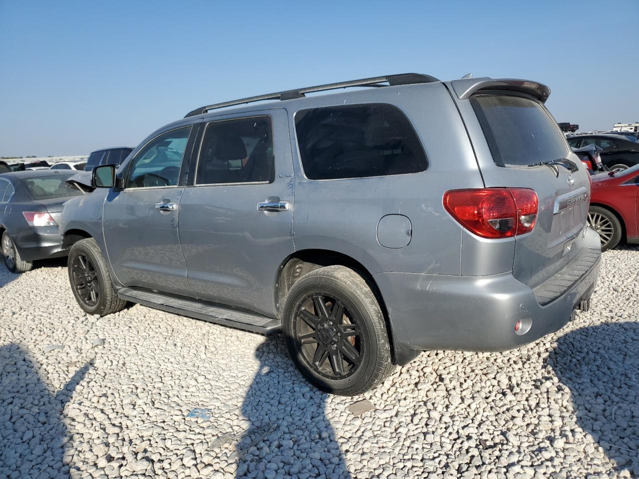 2014 Toyota Sequoia VIN 5TDDW5G17ES108003 Copart auction photo, front end damage thumbnail 2