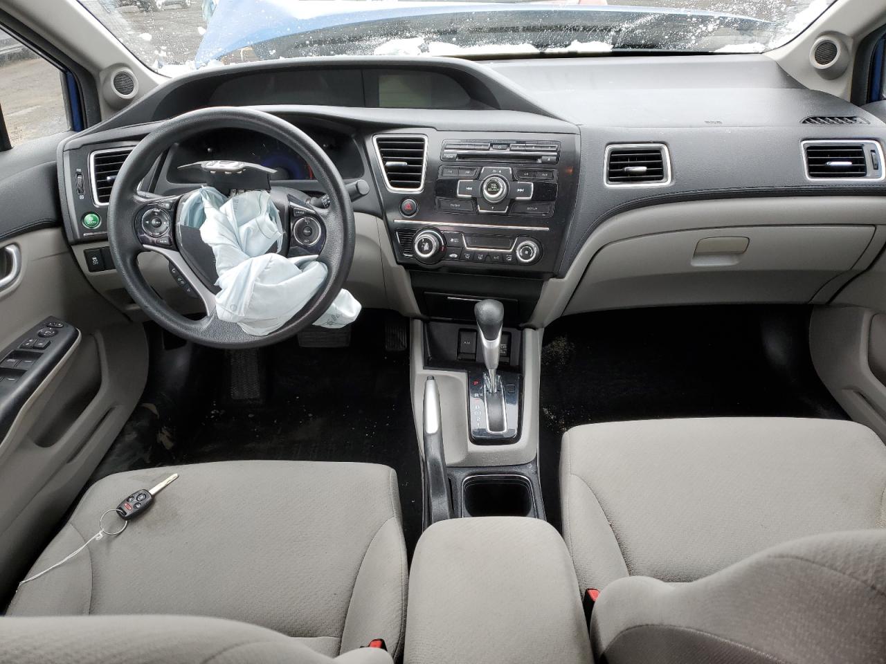 2013 Honda Civic VIN 19XFB2F8XDE277166 Copart auction photo, front end / rear end damage thumbnail 8