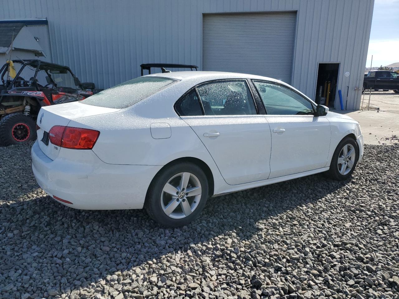 2014 Volkswagen Jetta VIN 3VWLL7AJ4EM414193 Copart auction photo, front end damage thumbnail 3