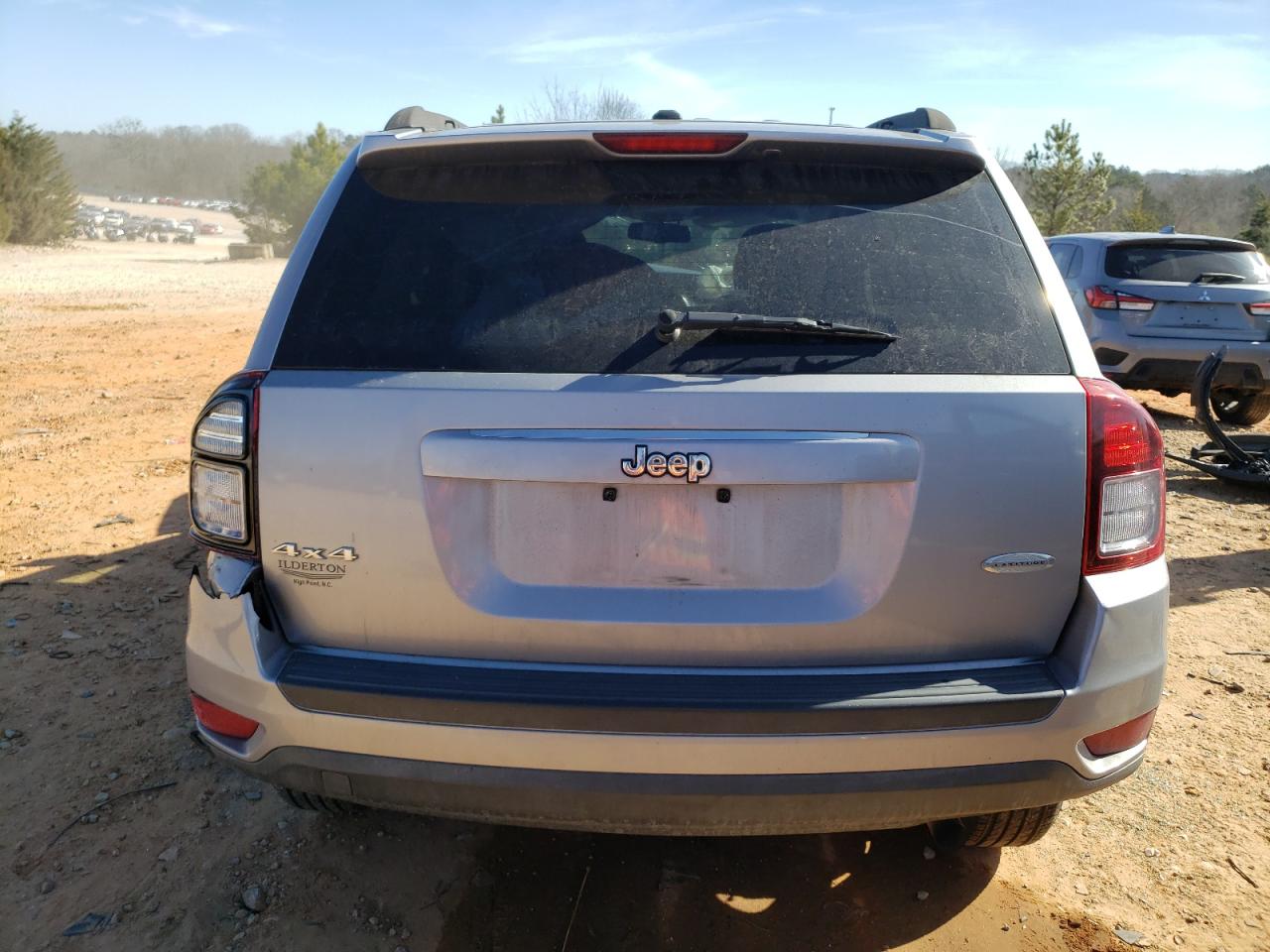 2016 Jeep Compass VIN 1C4NJDEBXGD617283 Copart auction photo, all over damage thumbnail 6
