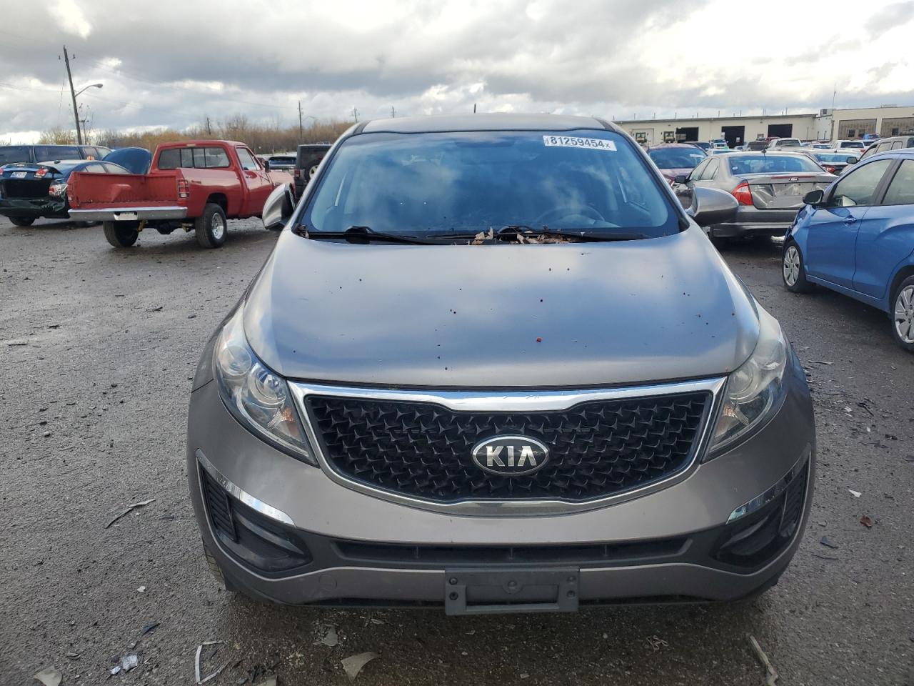2015 KIA Sportage VIN KNDPBCAC1F7740823 Copart auction photo, rear end / minor dent/scratches damage thumbnail 5